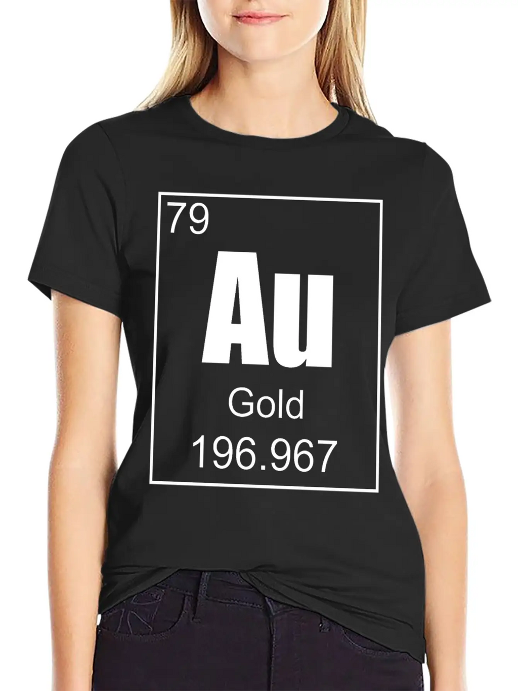 Gold Casual Graphic T-Shirt – Simple And Comfortable Daily Wear