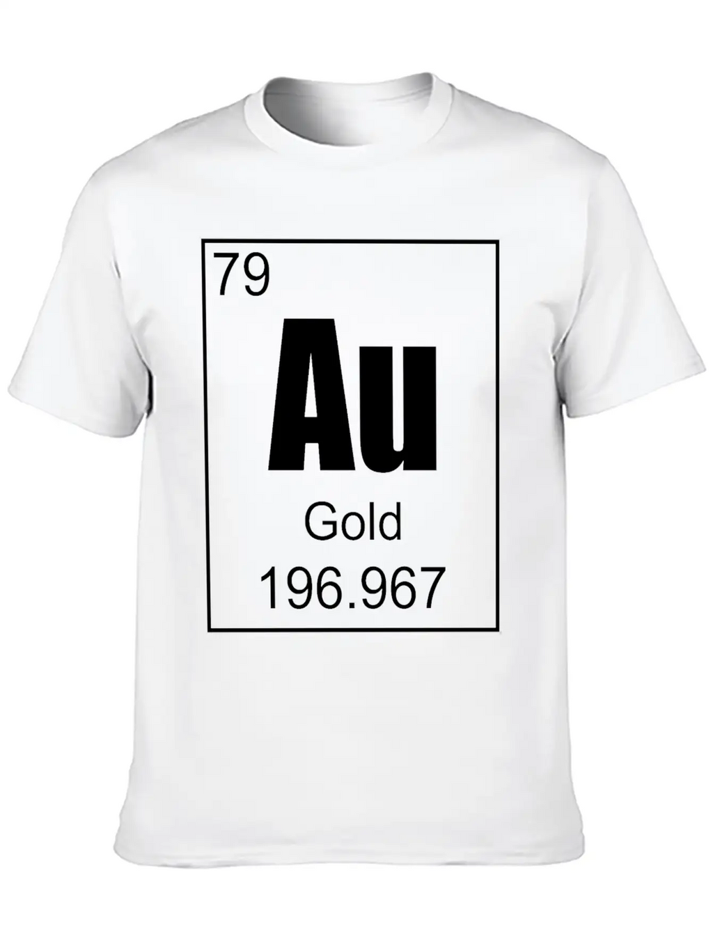 Gold Casual Graphic T-Shirt – Simple And Comfortable Daily Wear