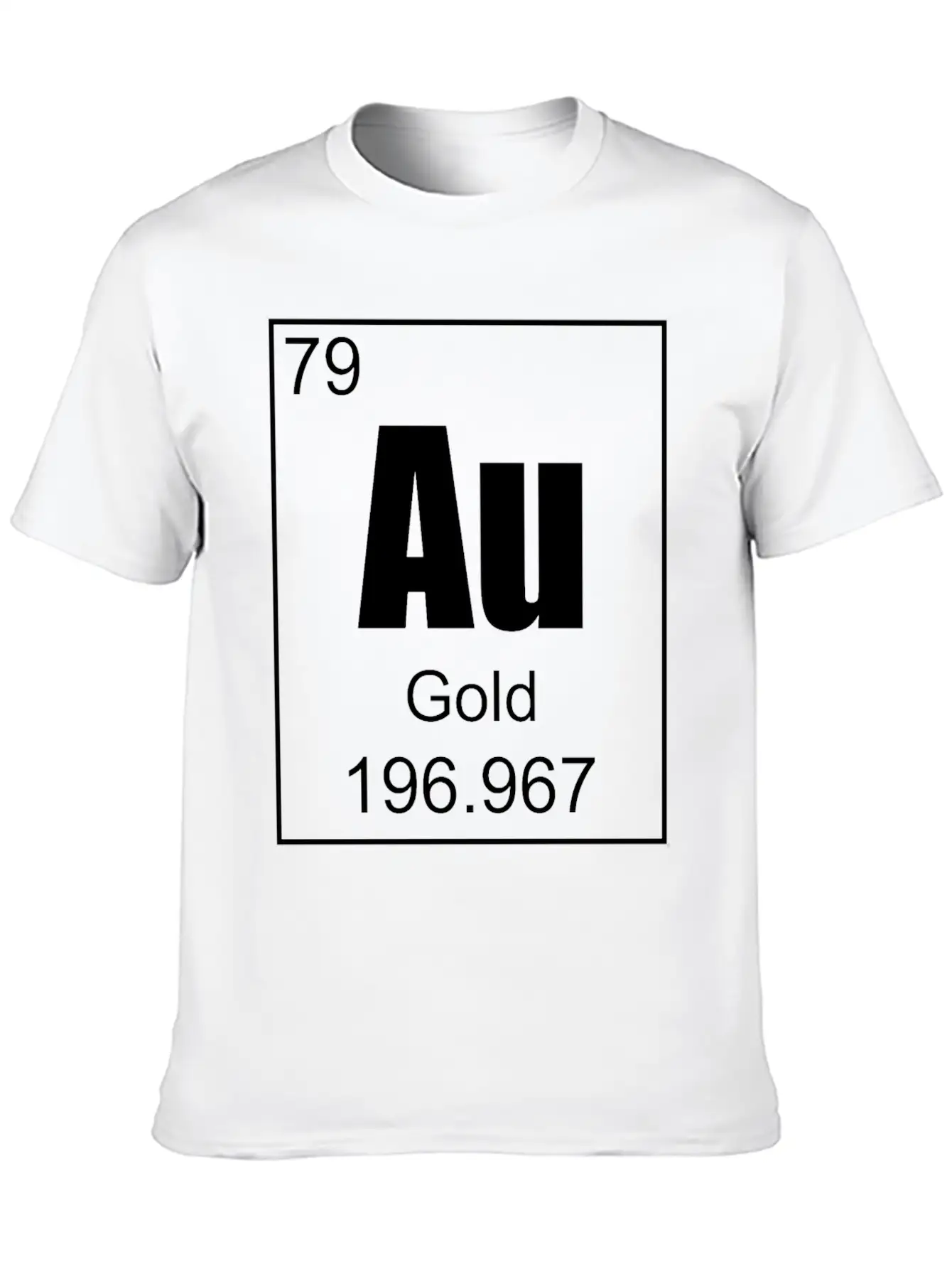 Gold Casual Graphic T-Shirt – Simple And Comfortable Daily Wear