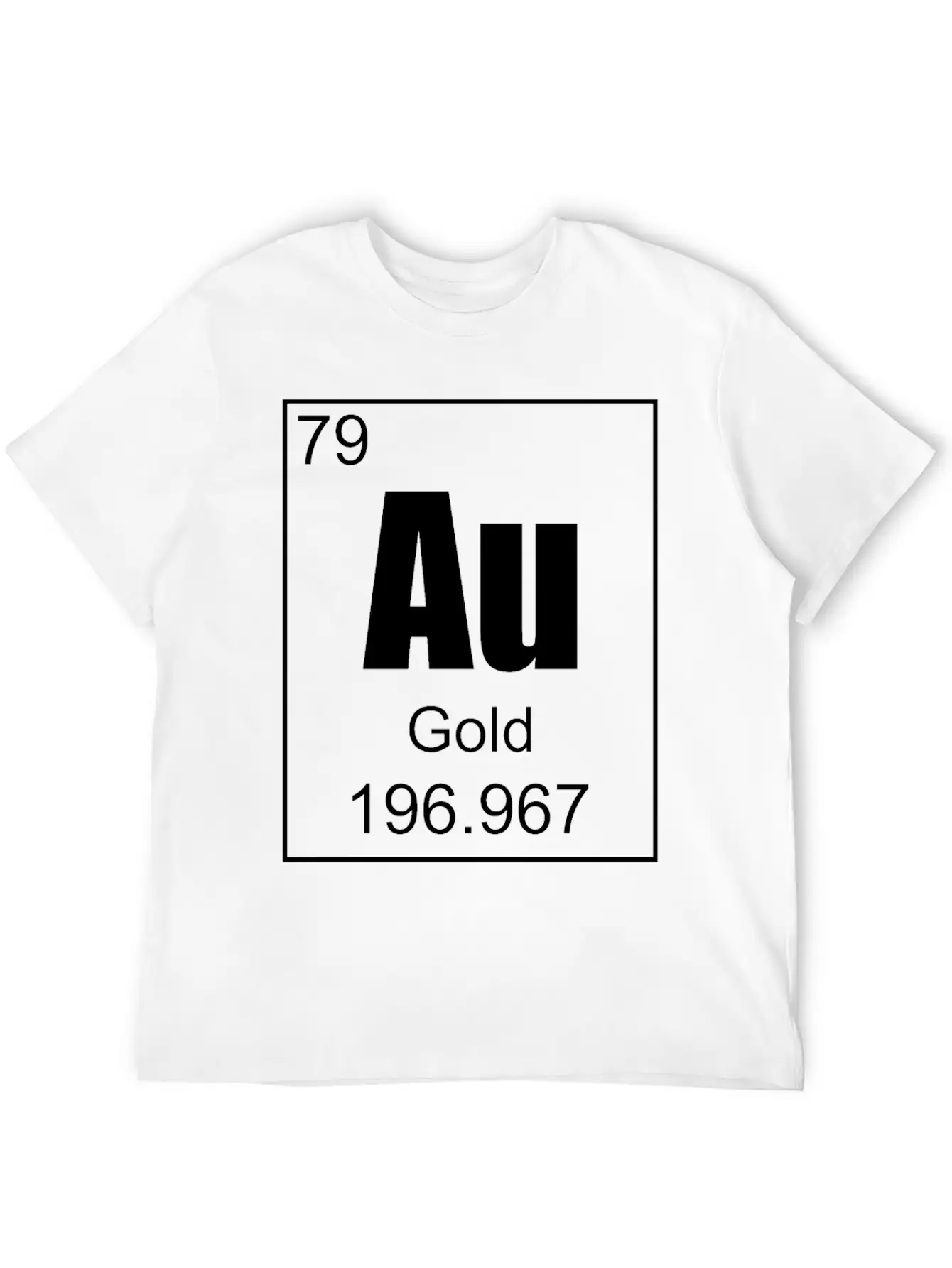Gold Casual Graphic T-Shirt – Simple And Comfortable Daily Wear