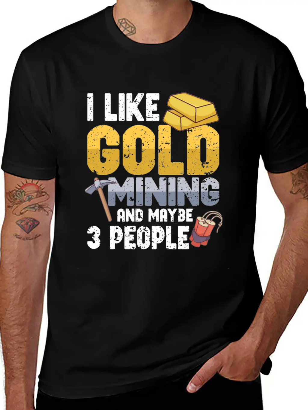Gold Digging Gold Mining Gold Panning Gold Mine Classic Fit Graphic Tee For Daily Comfort – Unisex Cotton Shirt