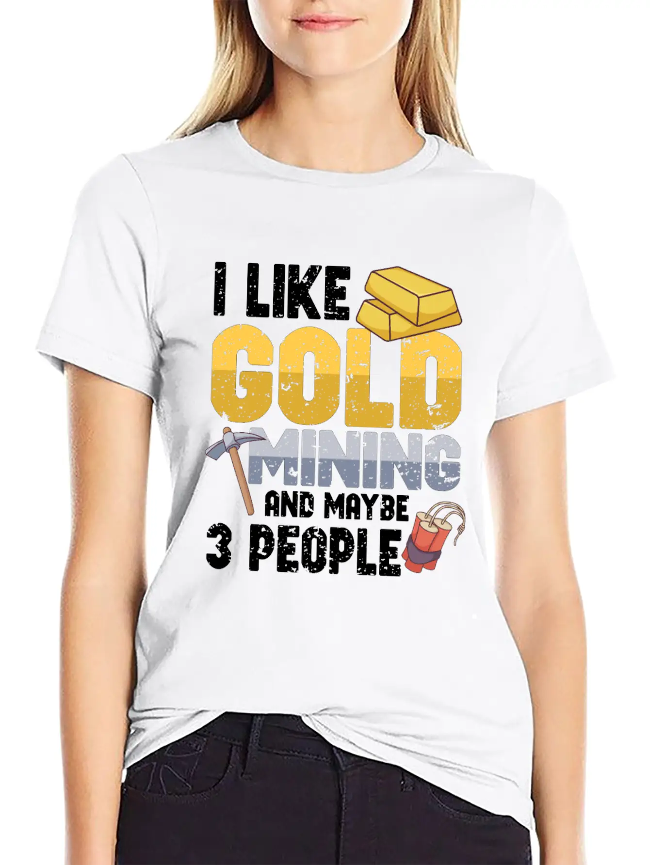 Gold Digging Gold Mining Gold Panning Gold Mine Classic Fit Graphic Tee For Daily Comfort – Unisex Cotton Shirt
