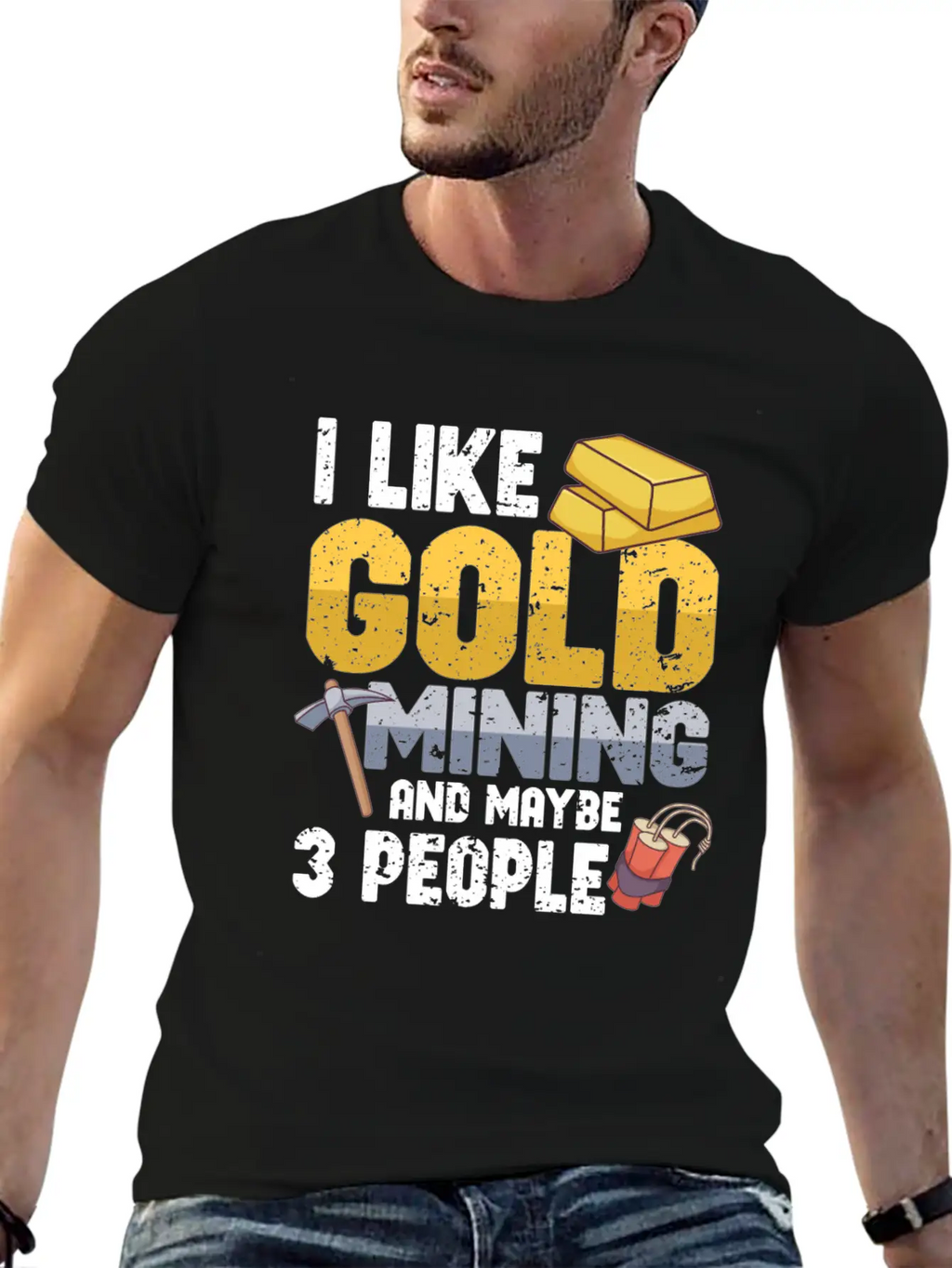 Gold Digging Gold Mining Gold Panning Gold Mine Classic Fit Graphic Tee For Daily Comfort – Unisex Cotton Shirt