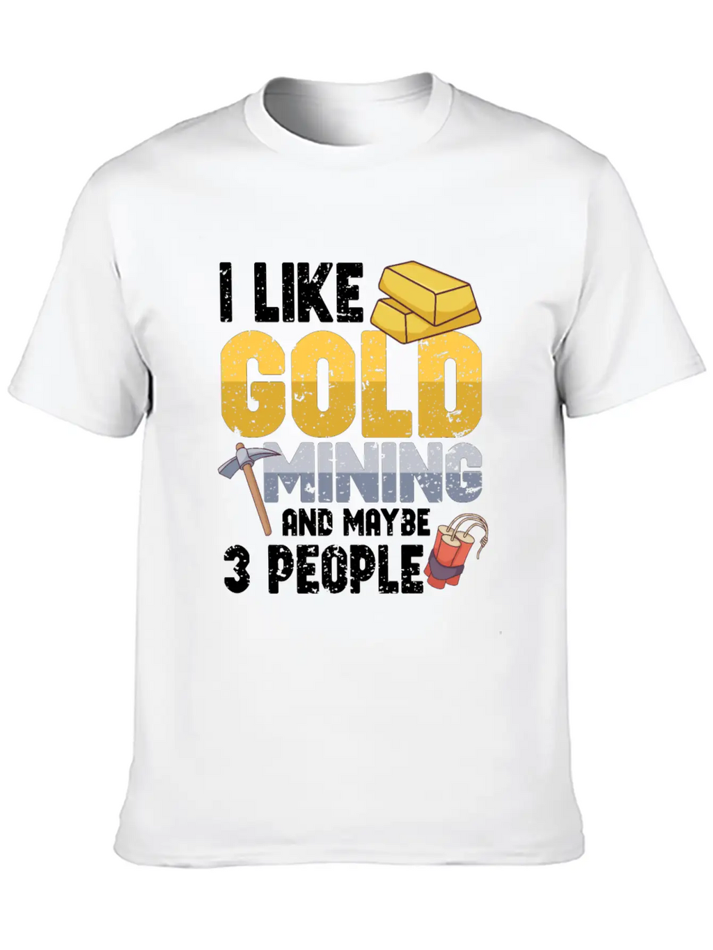 Gold Digging Gold Mining Gold Panning Gold Mine Classic Fit Graphic Tee For Daily Comfort – Unisex Cotton Shirt