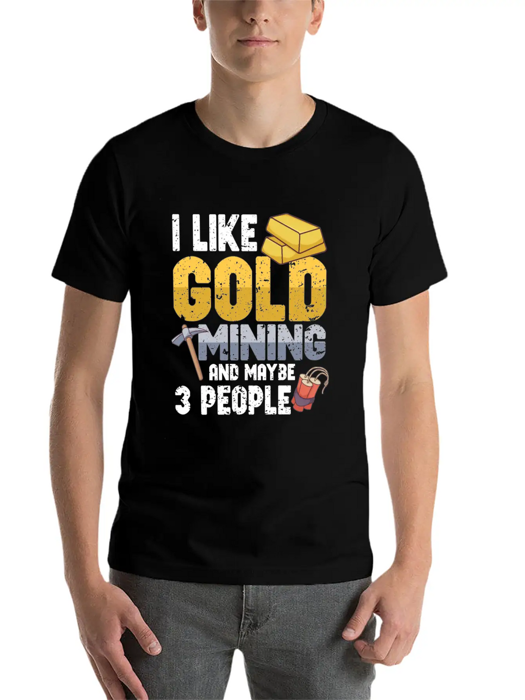 Gold Digging Gold Mining Gold Panning Gold Mine Classic Fit Graphic Tee For Daily Comfort – Unisex Cotton Shirt