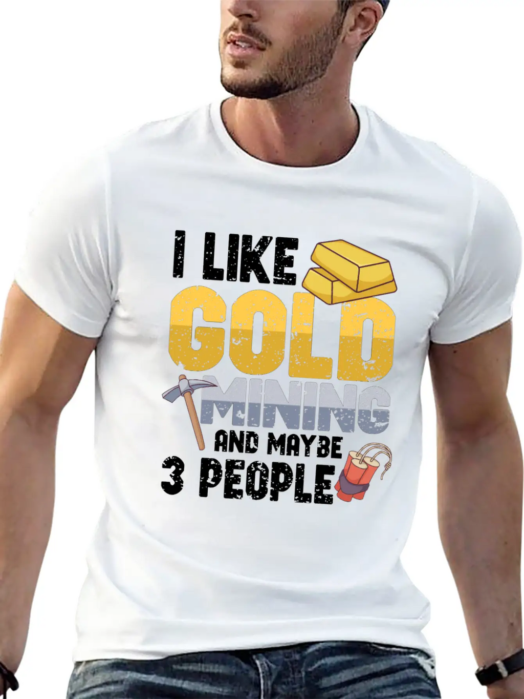 Gold Digging Gold Mining Gold Panning Gold Mine Classic Fit Graphic Tee For Daily Comfort – Unisex Cotton Shirt