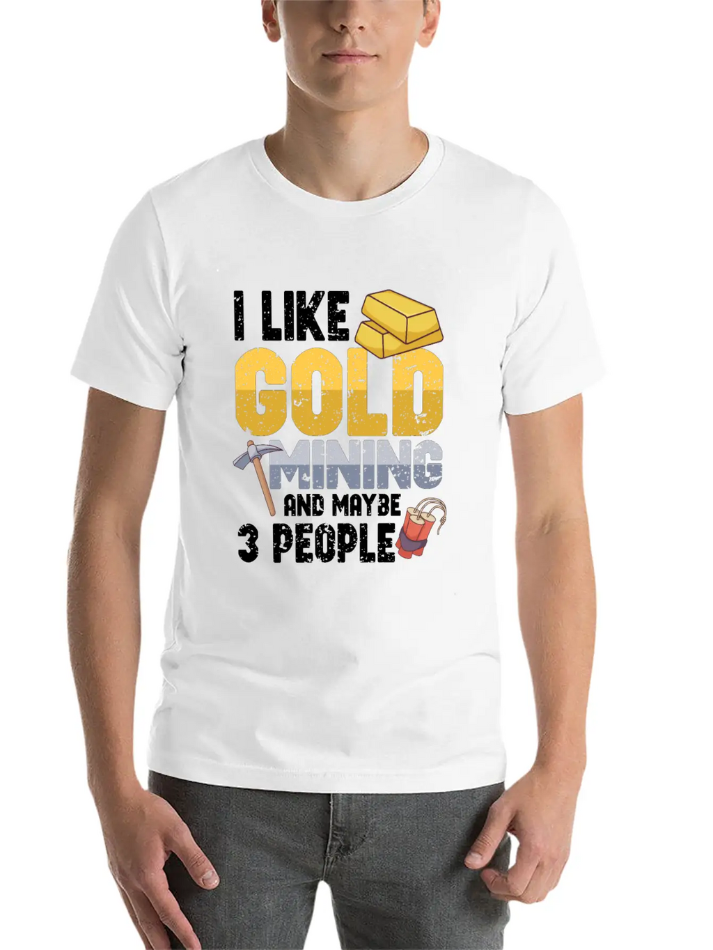 Gold Digging Gold Mining Gold Panning Gold Mine Classic Fit Graphic Tee For Daily Comfort – Unisex Cotton Shirt