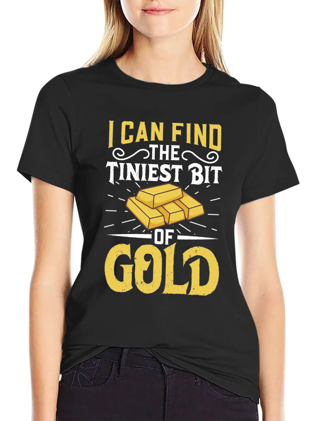 Gold Digging Gold Mining Gold Panning Gold Mine Stylish Everyday T-Shirt – Unisex Basic Cotton Tee