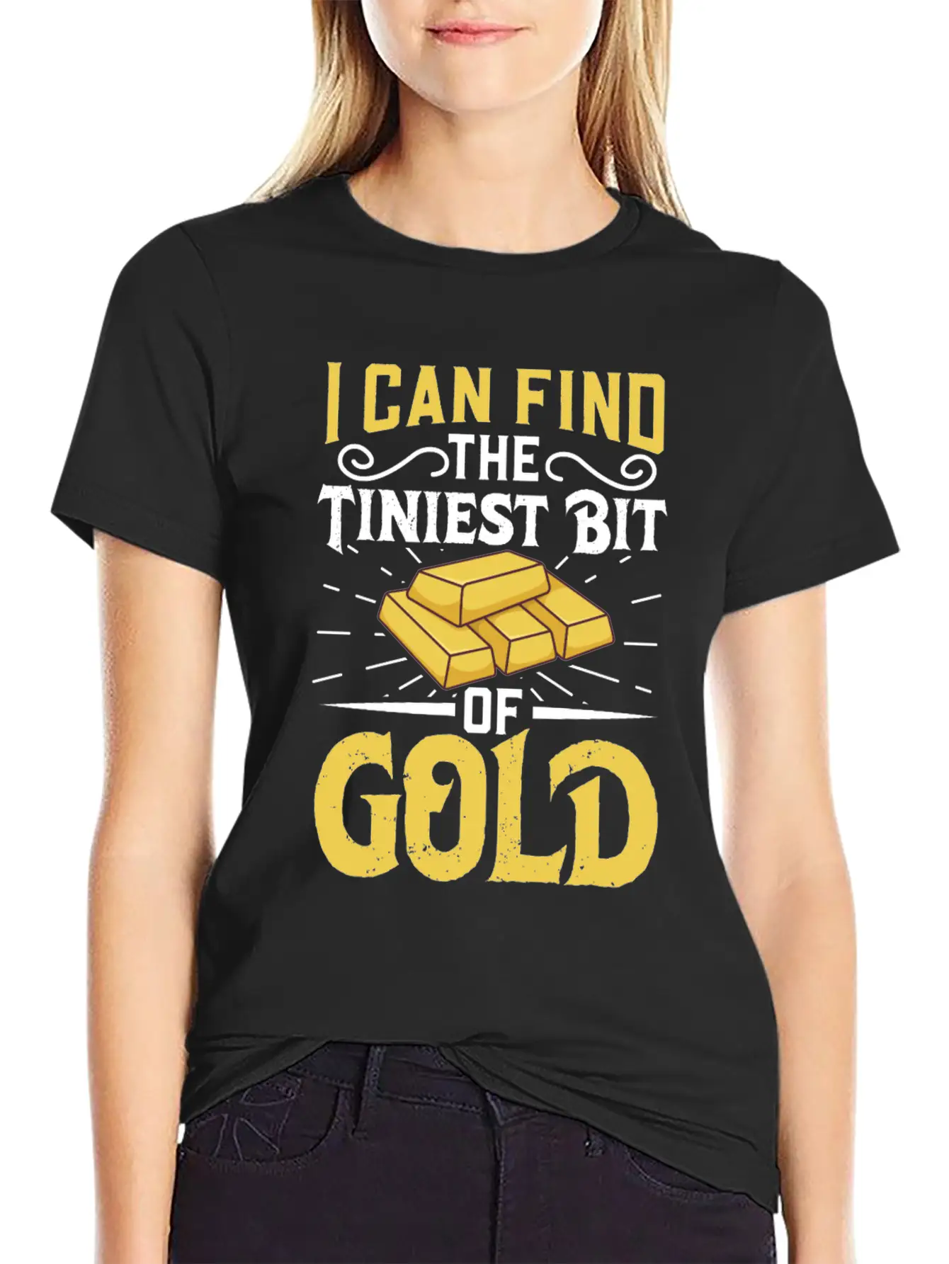Gold Digging Gold Mining Gold Panning Gold Mine Stylish Everyday T-Shirt – Unisex Basic Cotton Tee