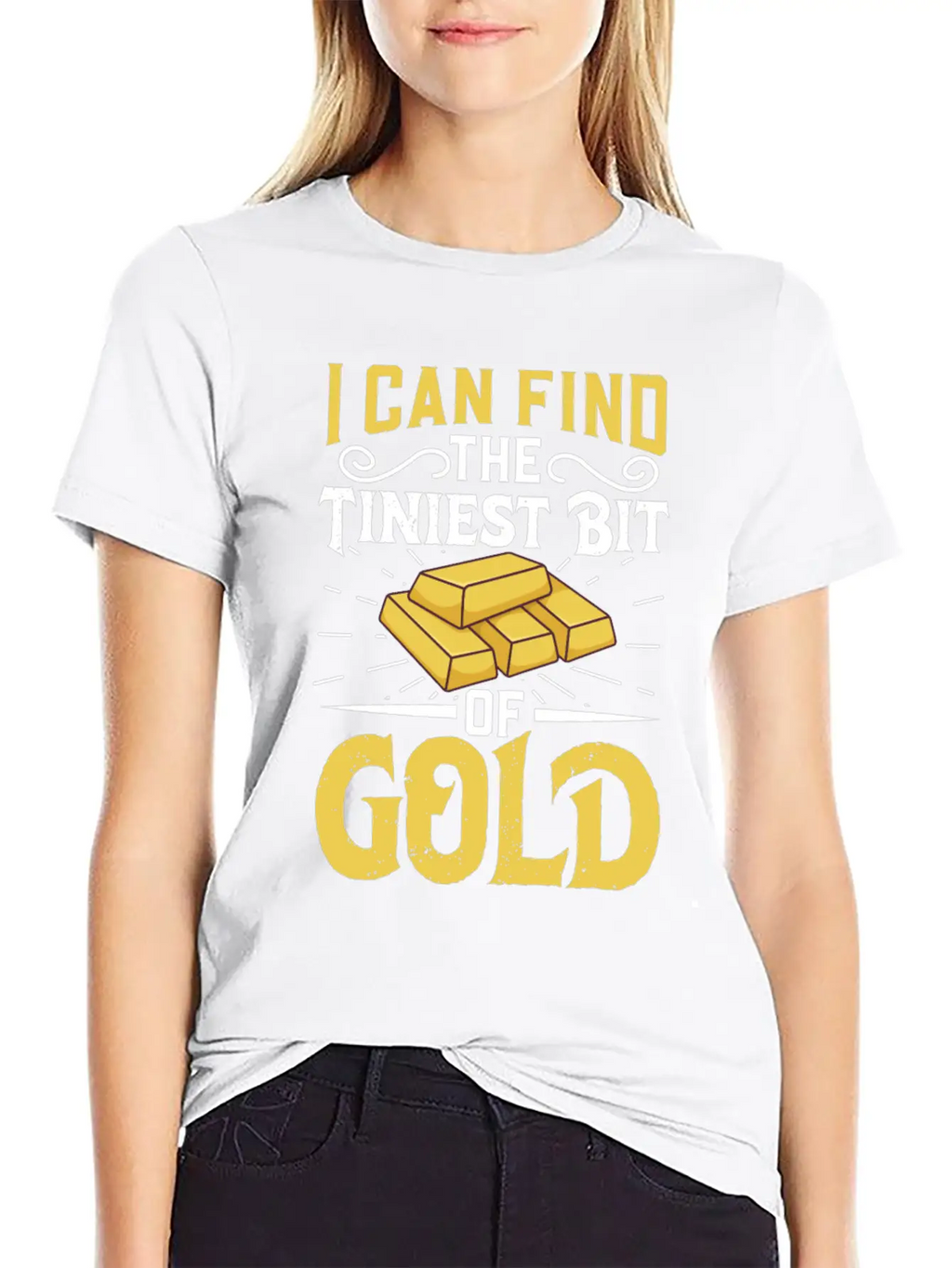 Gold Digging Gold Mining Gold Panning Gold Mine Stylish Everyday T-Shirt – Unisex Basic Cotton Tee