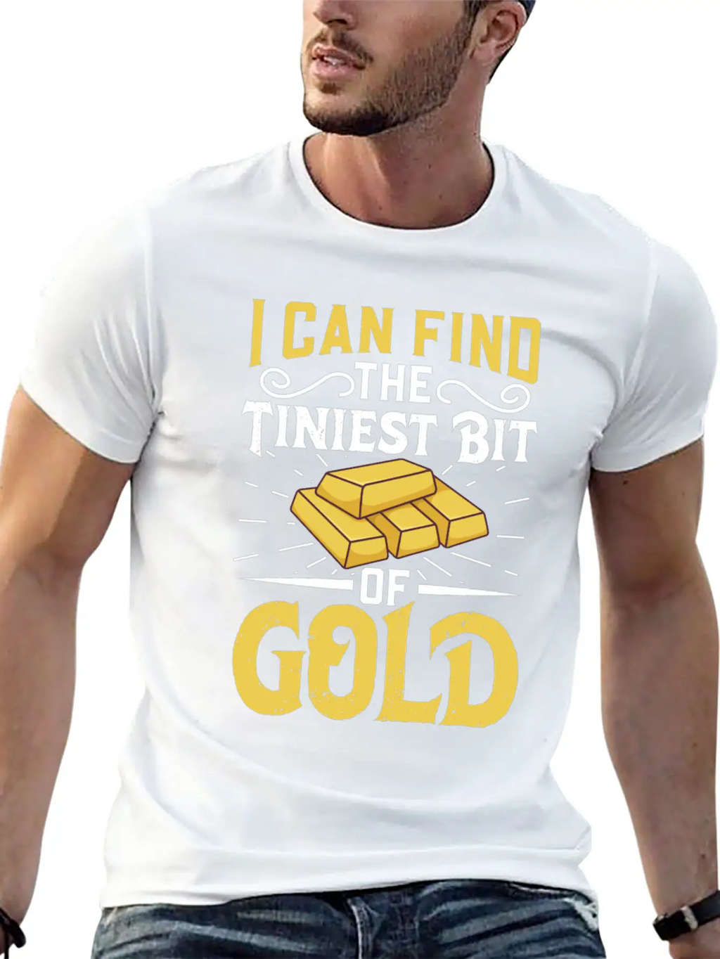 Gold Digging Gold Mining Gold Panning Gold Mine Stylish Everyday T-Shirt – Unisex Basic Cotton Tee