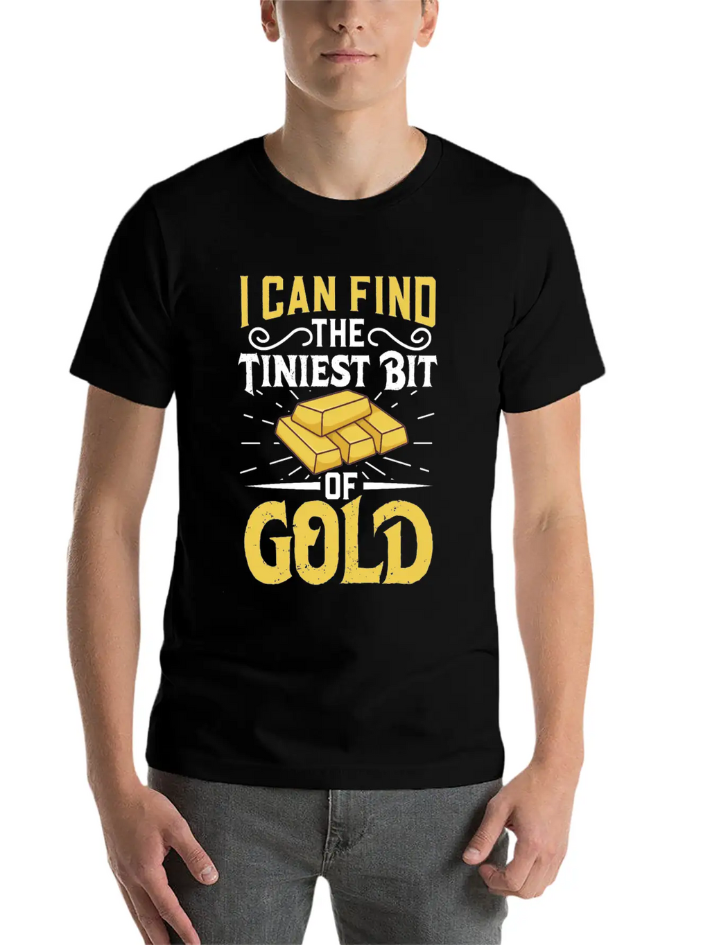 Gold Digging Gold Mining Gold Panning Gold Mine Stylish Everyday T-Shirt – Unisex Basic Cotton Tee