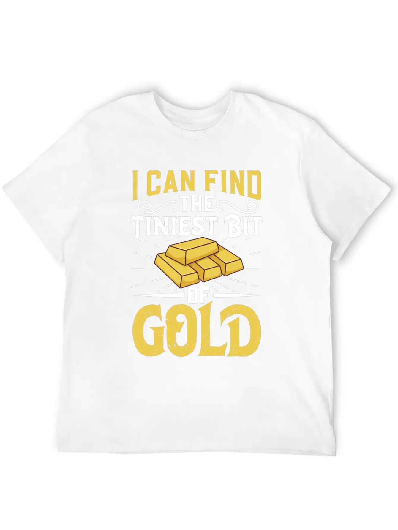 Gold Digging Gold Mining Gold Panning Gold Mine Stylish Everyday T-Shirt – Unisex Basic Cotton Tee