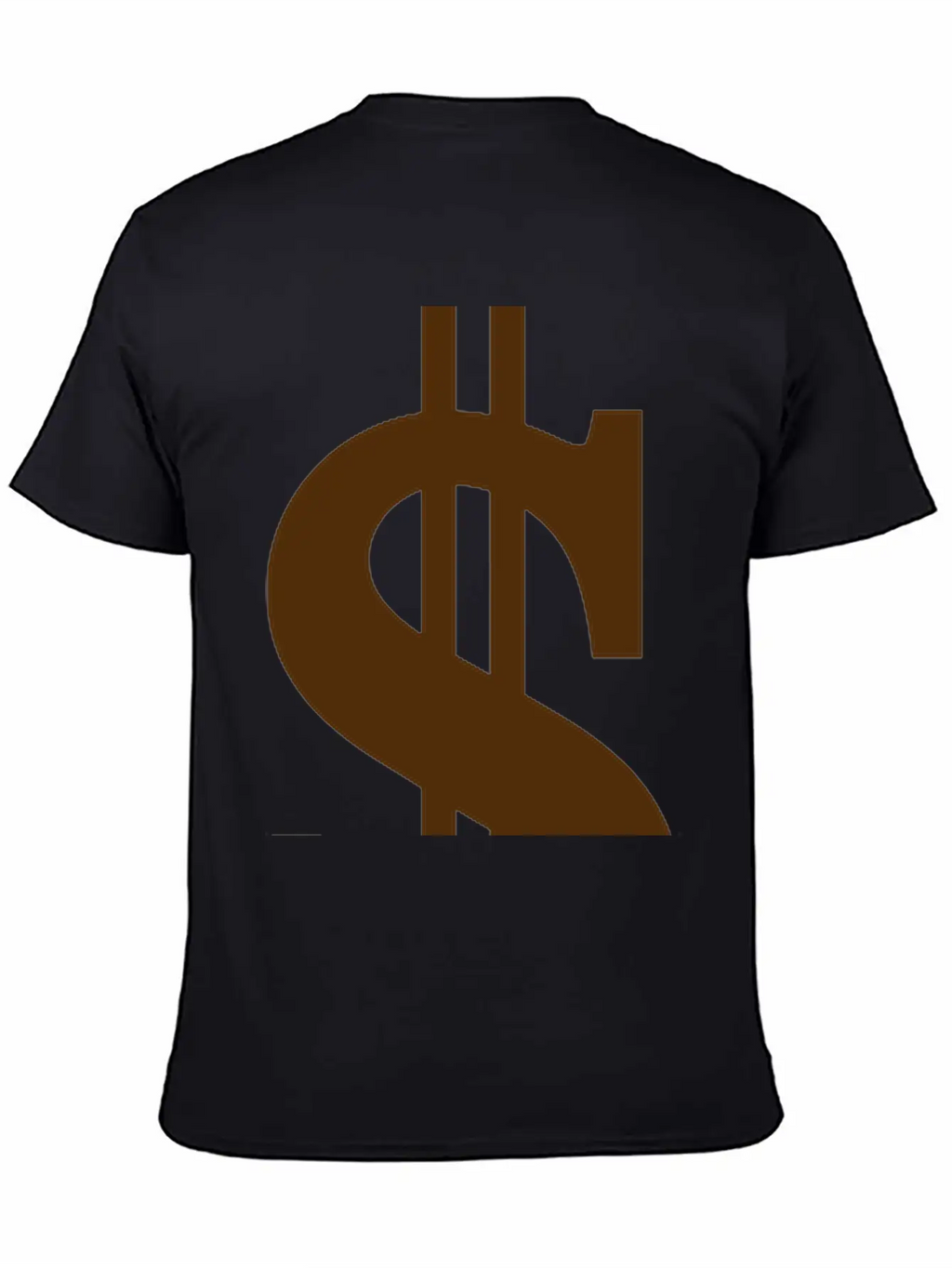 Gold Dollar Reflection Unisex Casual T-Shirt – Clean Design For Daily Comfort