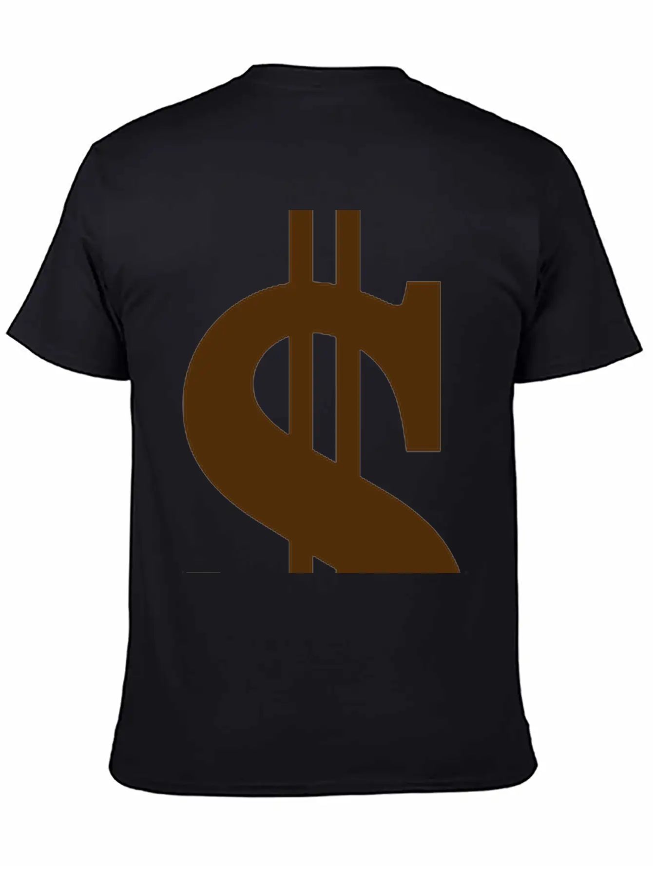 Gold Dollar Reflection Unisex Casual T-Shirt – Clean Design For Daily Comfort