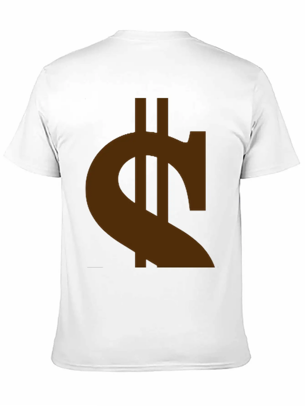 Gold Dollar Reflection Unisex Casual T-Shirt – Clean Design For Daily Comfort