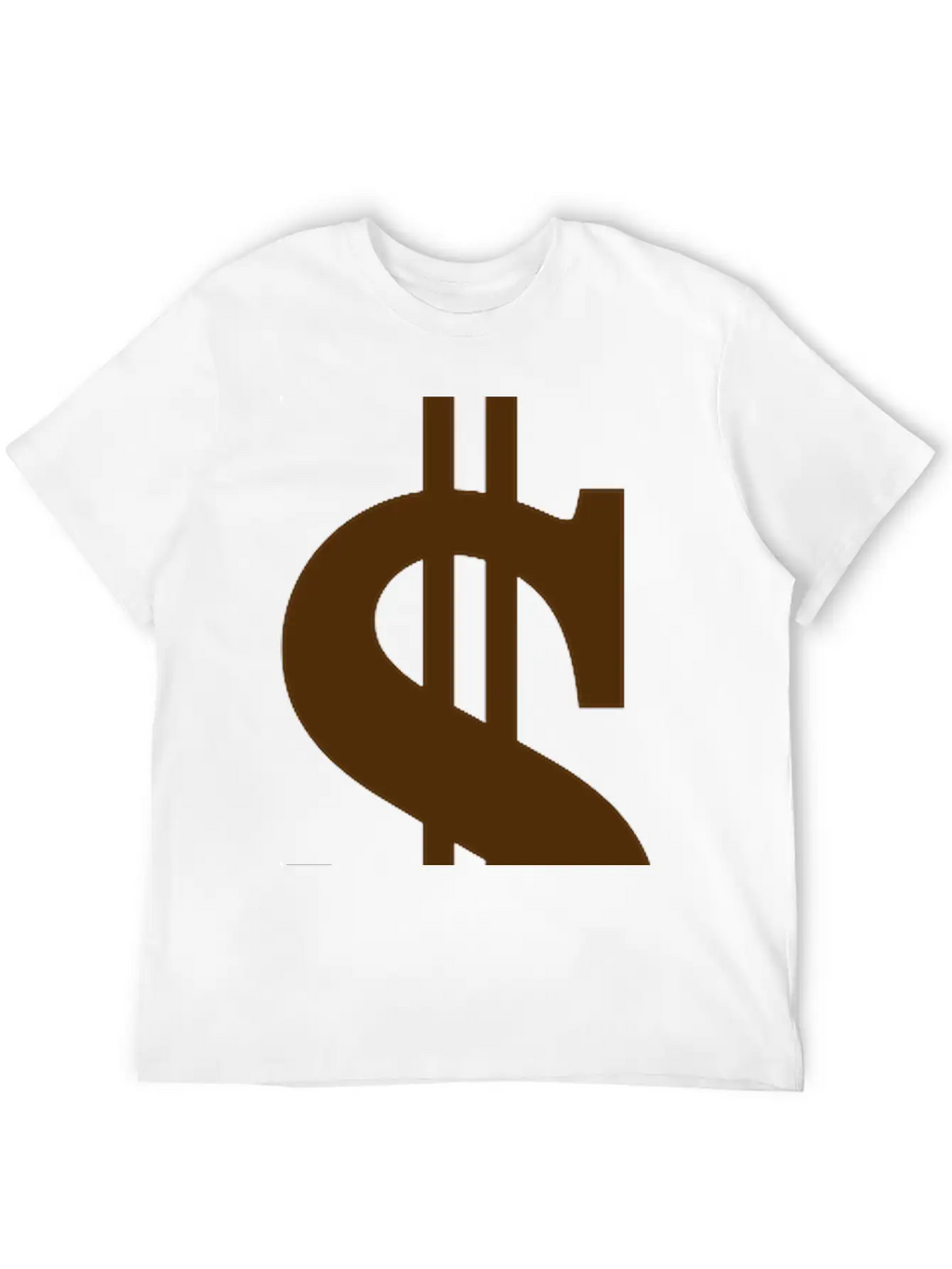 Gold Dollar Reflection Unisex Casual T-Shirt – Clean Design For Daily Comfort