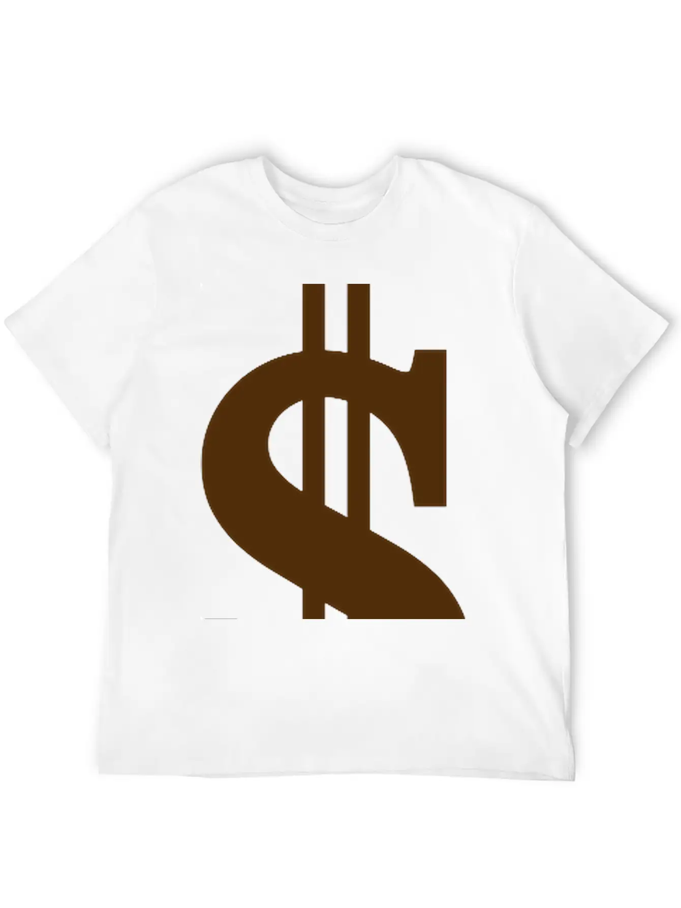 Gold Dollar Reflection Unisex Casual T-Shirt – Clean Design For Daily Comfort