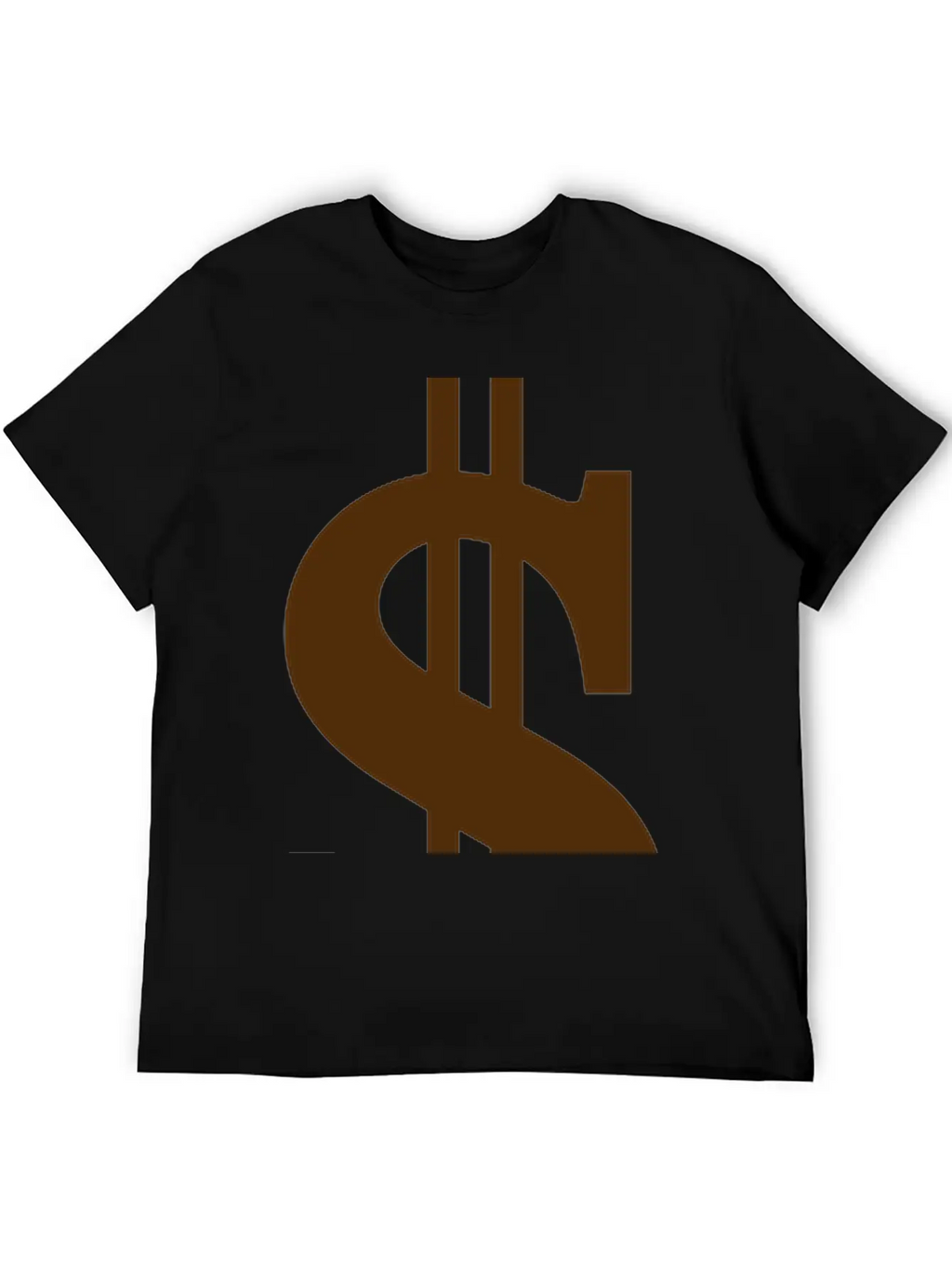 Gold Dollar Reflection Unisex Casual T-Shirt – Clean Design For Daily Comfort