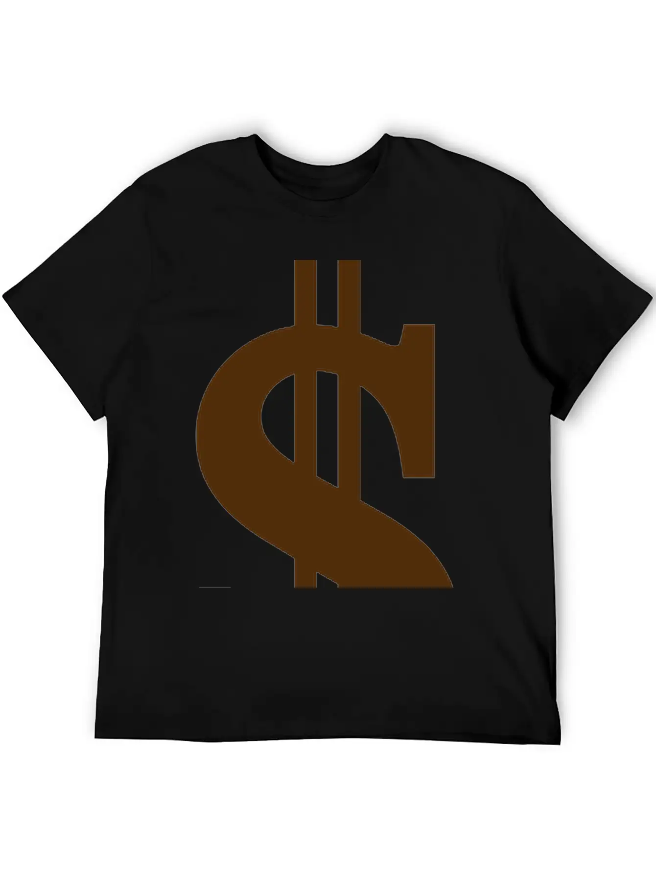 Gold Dollar Reflection Unisex Casual T-Shirt – Clean Design For Daily Comfort