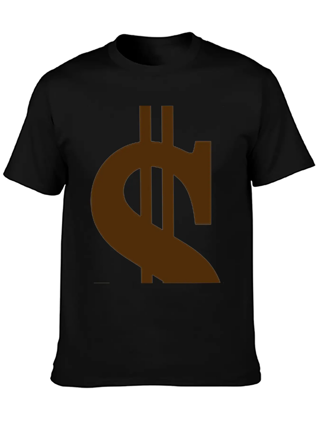 Gold Dollar Reflection Unisex Casual T-Shirt – Clean Design For Daily Comfort