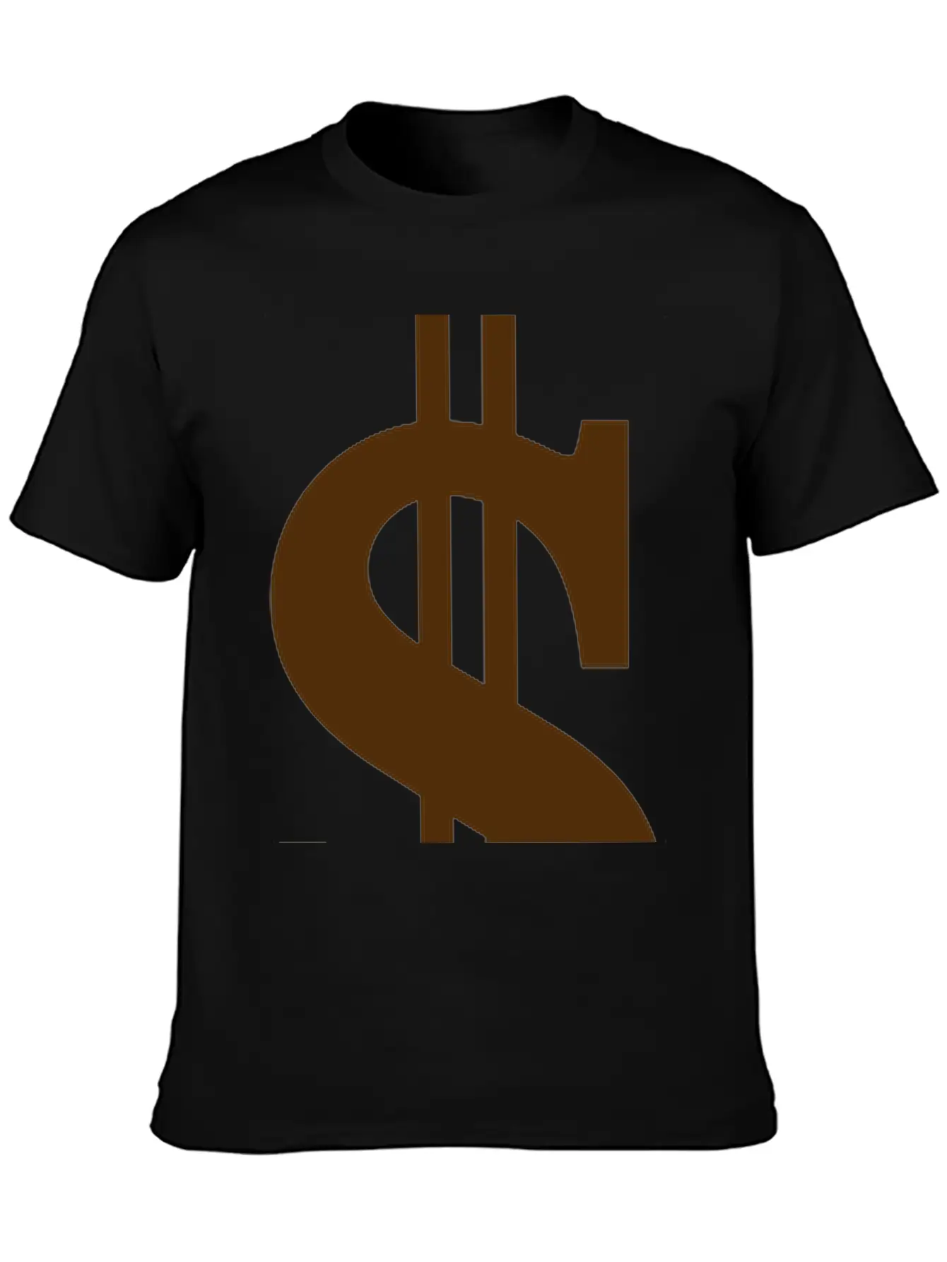 Gold Dollar Reflection Unisex Casual T-Shirt – Clean Design For Daily Comfort