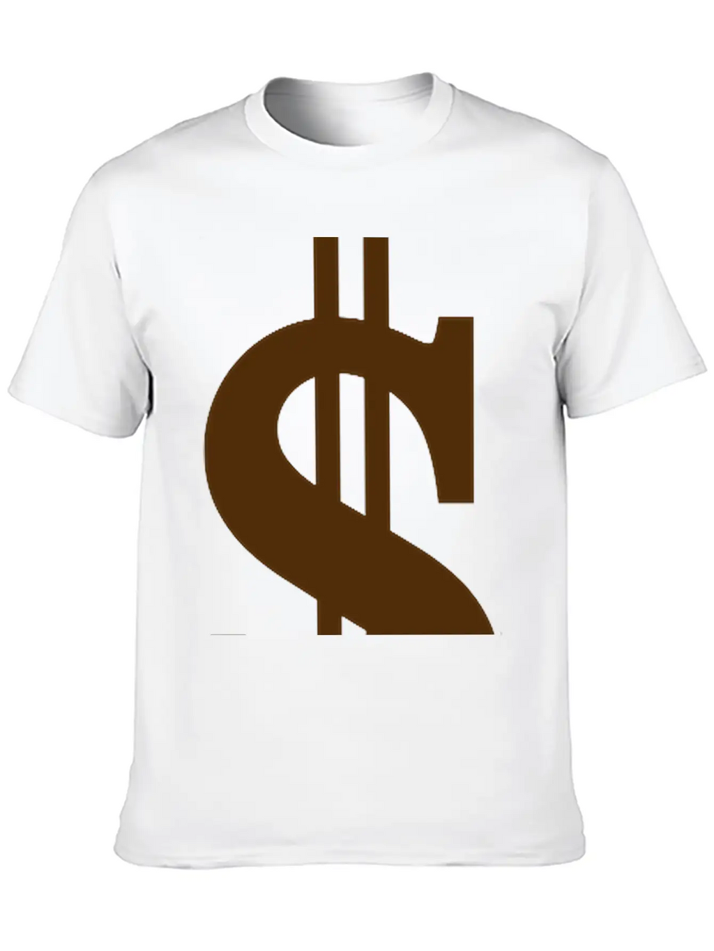 Gold Dollar Reflection Unisex Casual T-Shirt – Clean Design For Daily Comfort