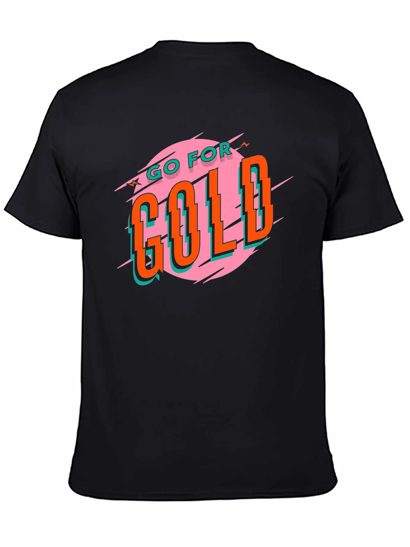 Gold Medal Cup First Place Winner Champion Unisex Short Sleeve Soft Cotton T-Shirt – Casual Everyday Wear