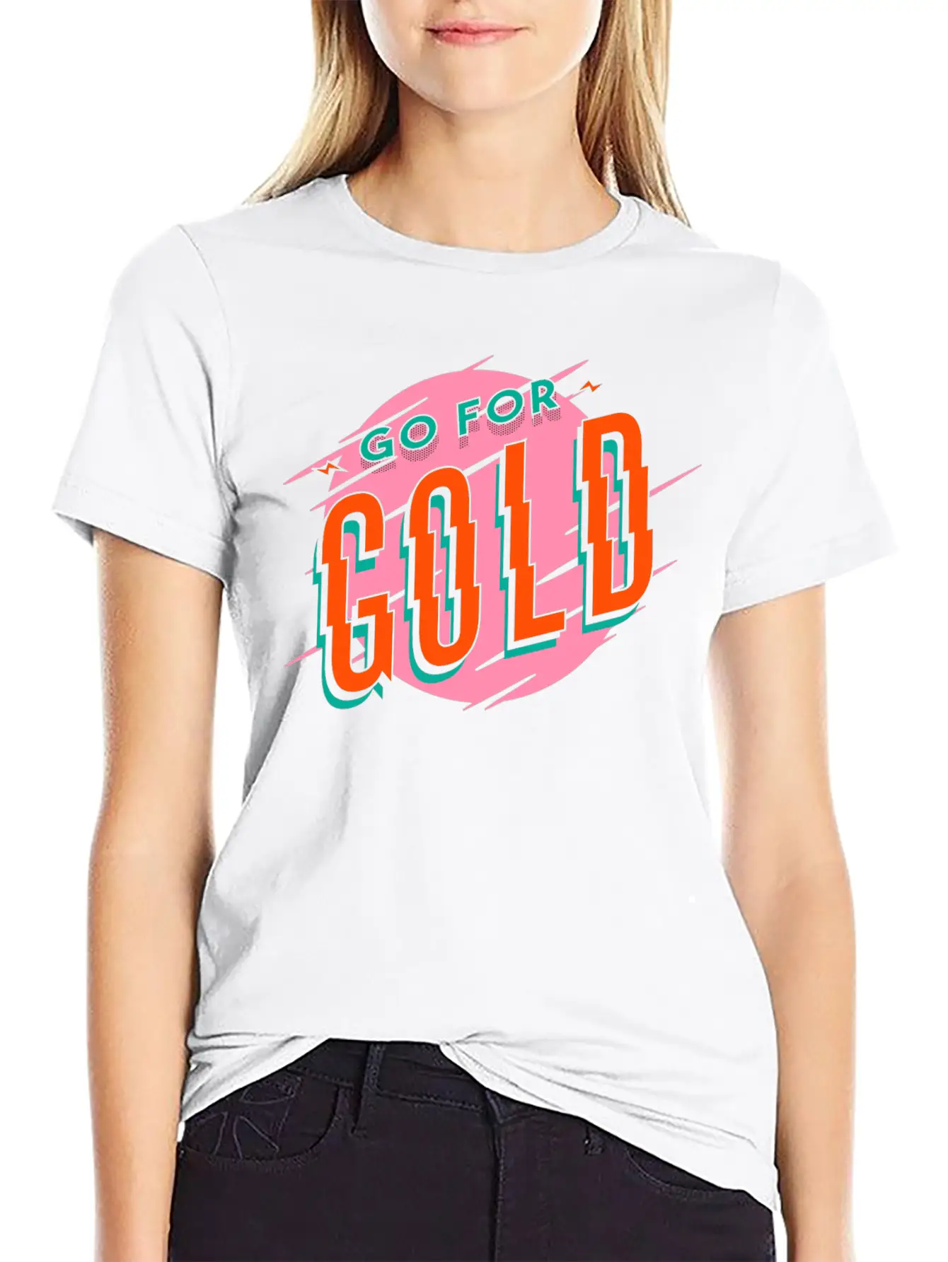 Gold Medal Cup First Place Winner Champion Unisex Short Sleeve Soft Cotton T-Shirt – Casual Everyday Wear