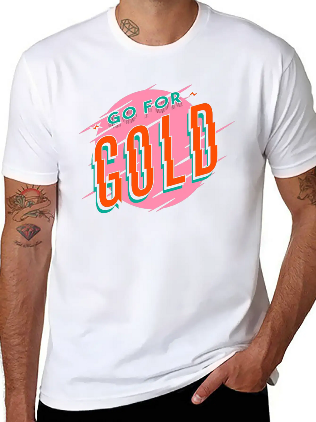 Gold Medal Cup First Place Winner Champion Unisex Short Sleeve Soft Cotton T-Shirt – Casual Everyday Wear
