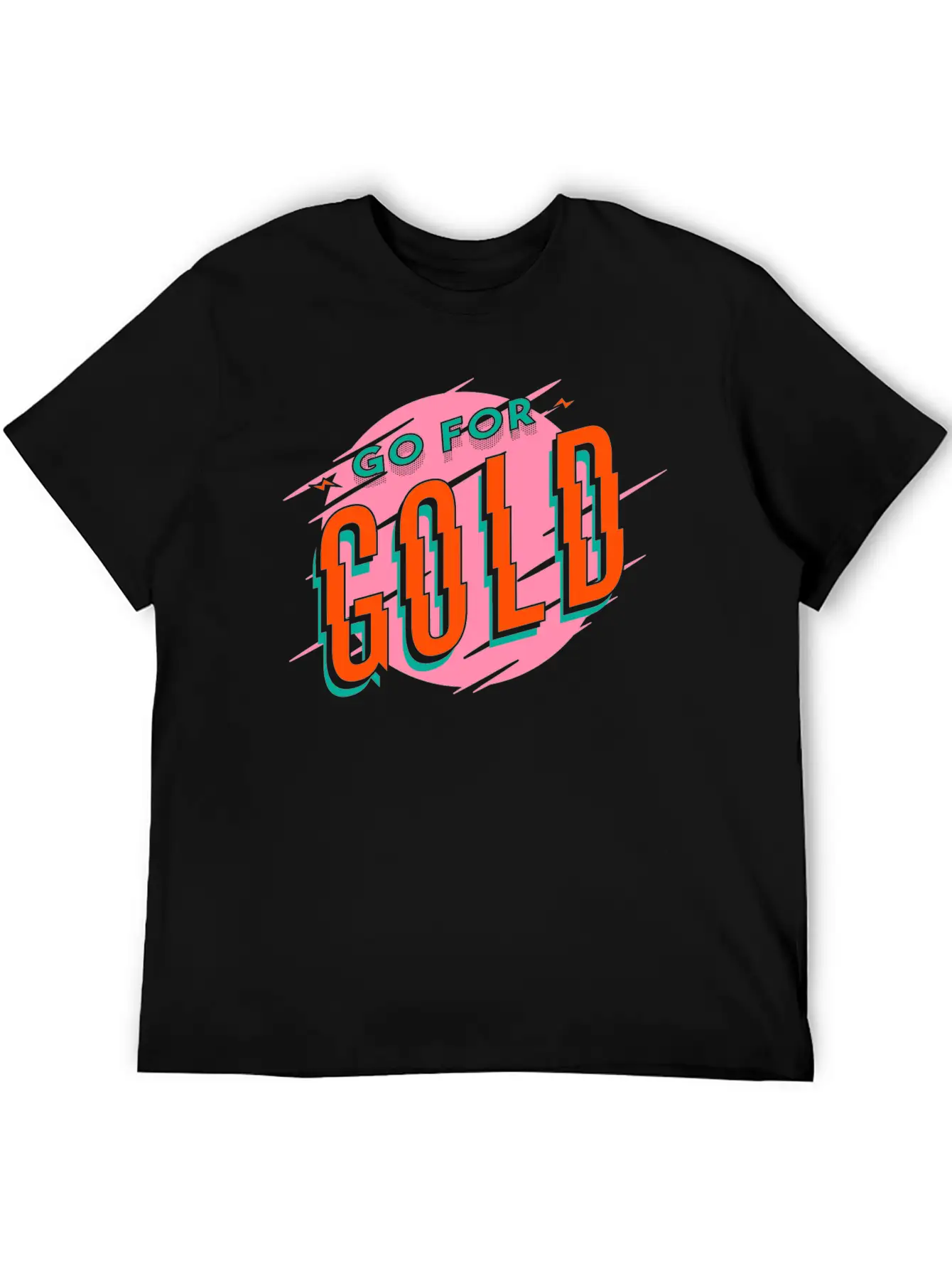 Gold Medal Cup First Place Winner Champion Unisex Short Sleeve Soft Cotton T-Shirt – Casual Everyday Wear