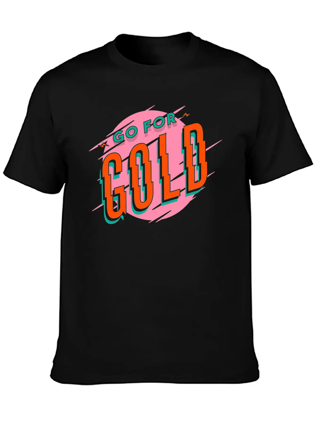 Gold Medal Cup First Place Winner Champion Unisex Short Sleeve Soft Cotton T-Shirt – Casual Everyday Wear