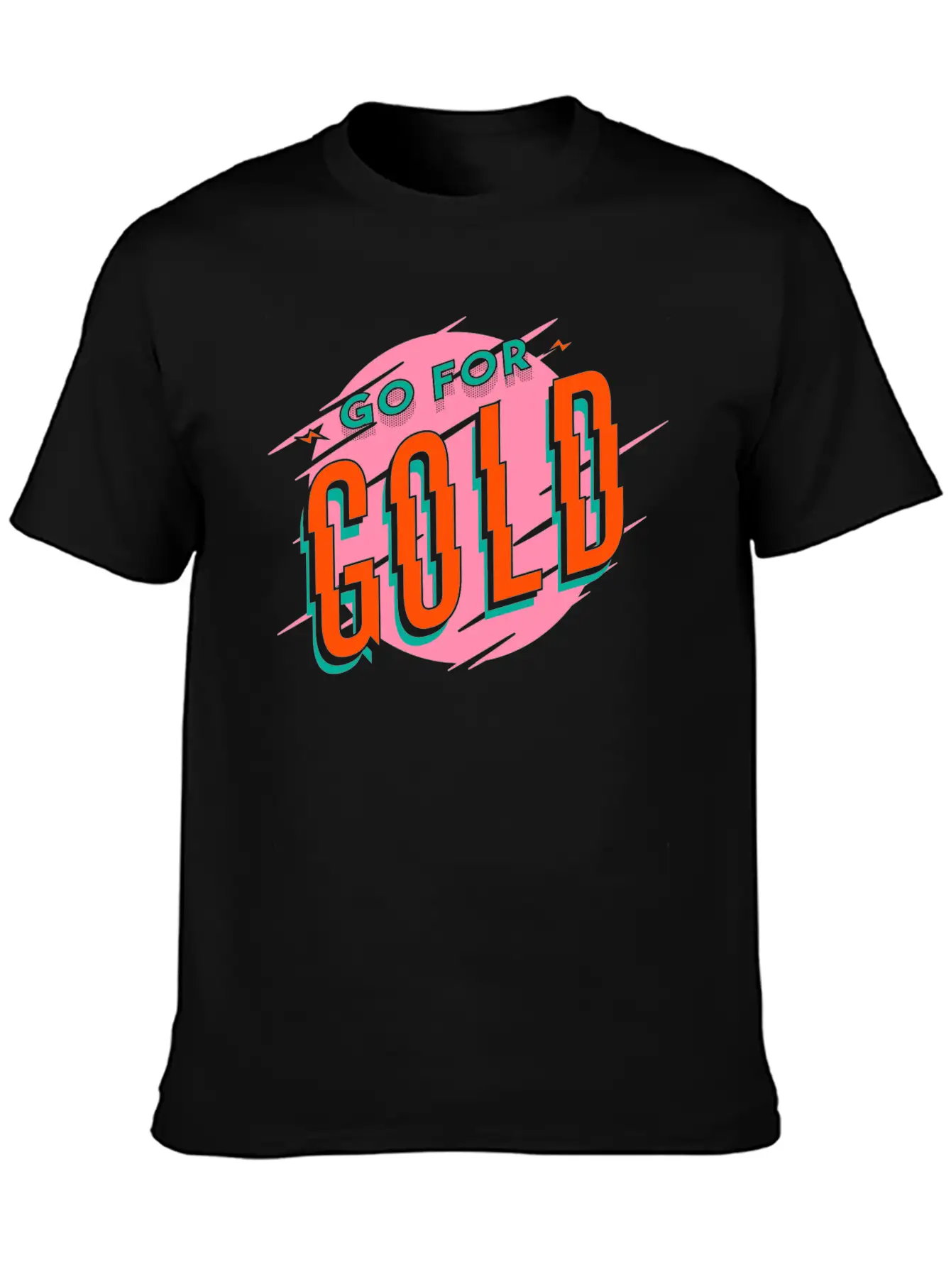 Gold Medal Cup First Place Winner Champion Unisex Short Sleeve Soft Cotton T-Shirt – Casual Everyday Wear
