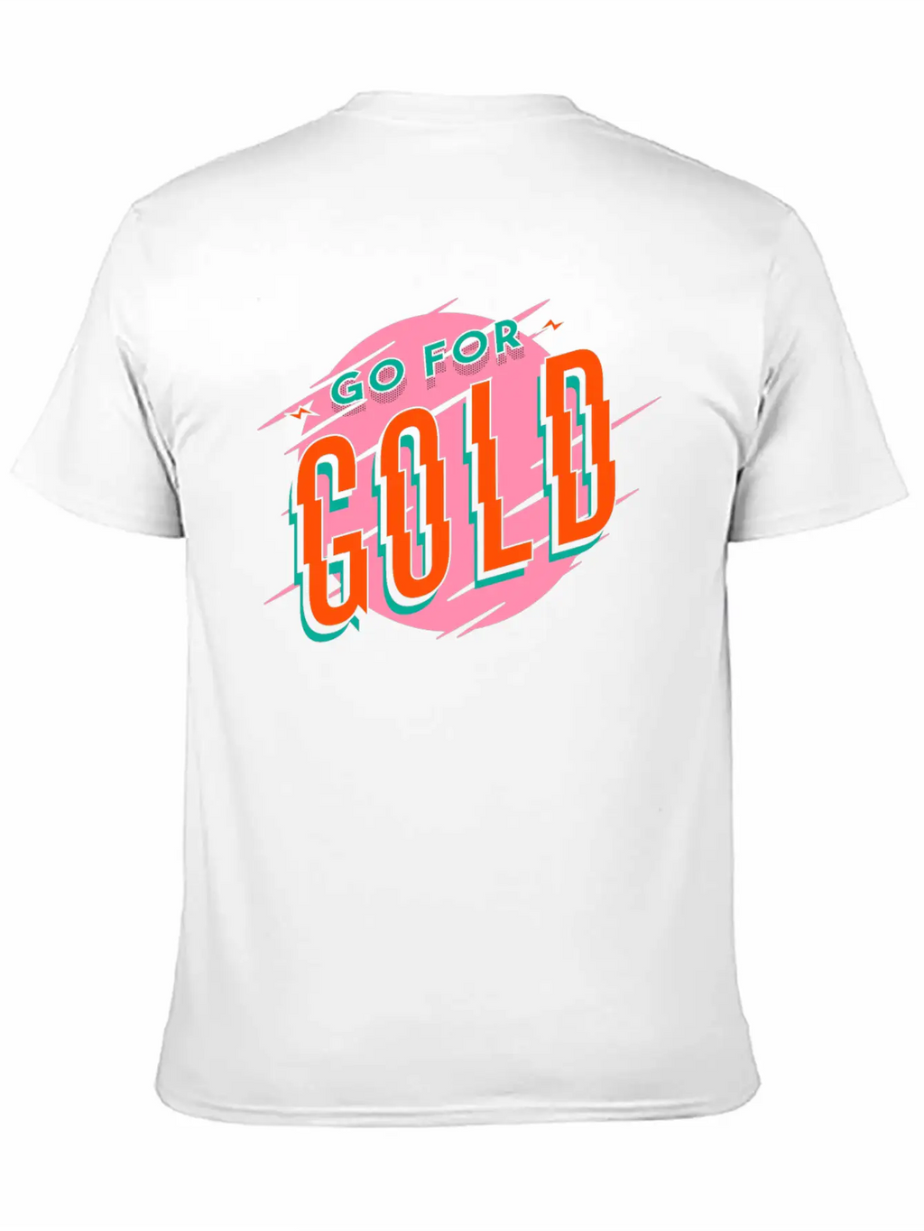 Gold Medal Cup First Place Winner Champion Unisex Short Sleeve Soft Cotton T-Shirt – Casual Everyday Wear
