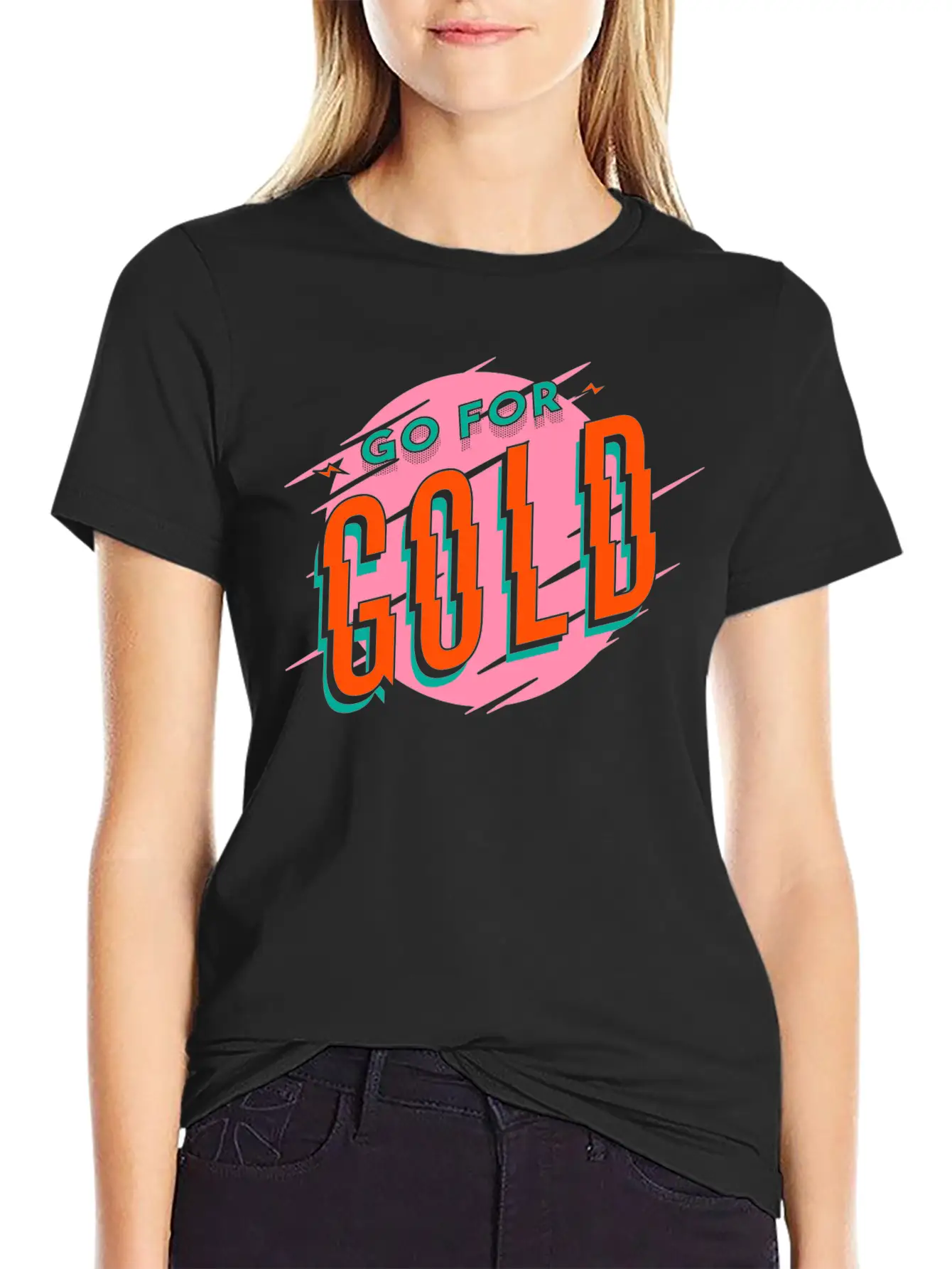 Gold Medal Cup First Place Winner Champion Unisex Short Sleeve Soft Cotton T-Shirt – Casual Everyday Wear