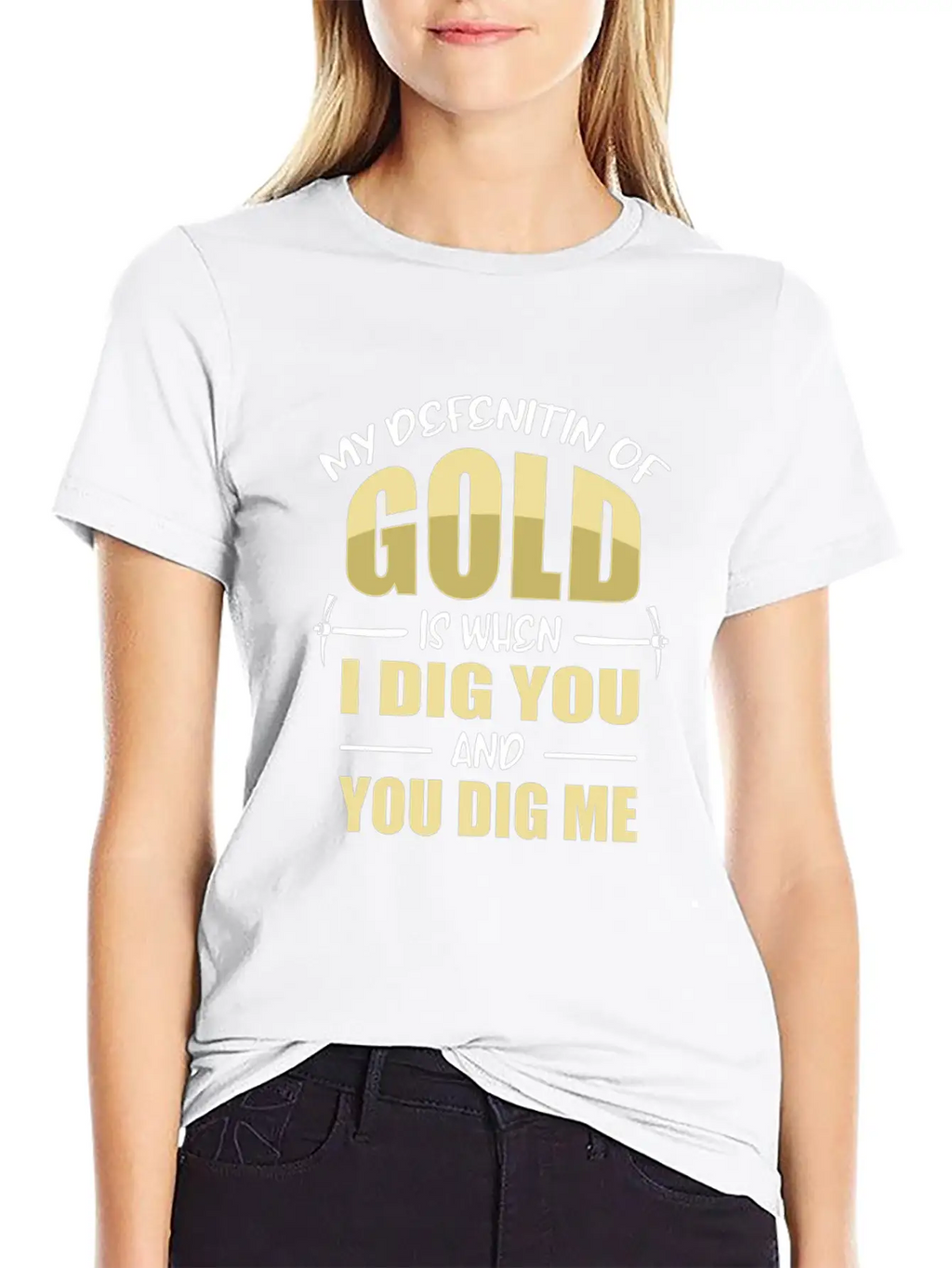 Gold Mining Essential Cotton Tee For Daily Outfits – Unisex Style