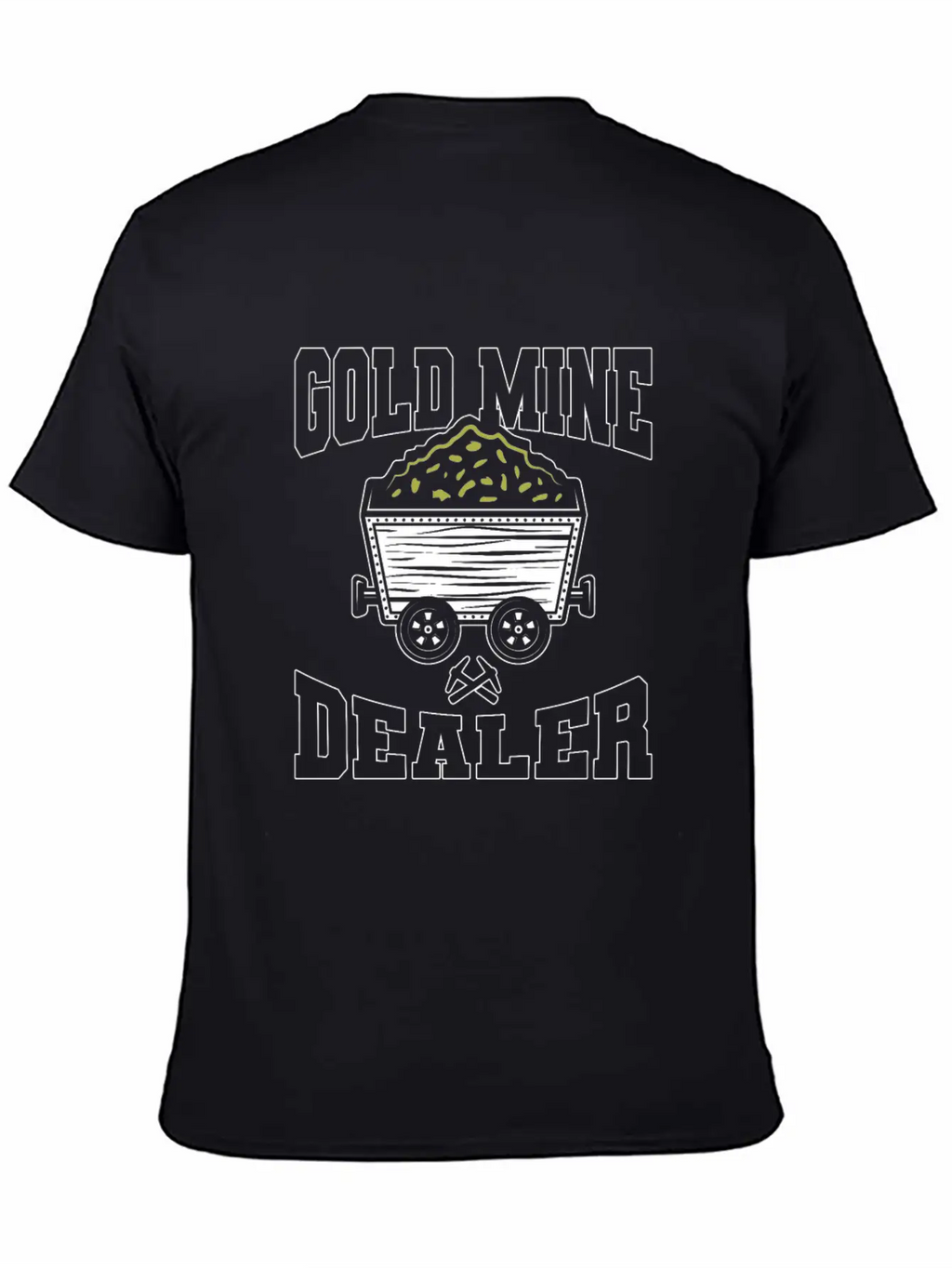 Gold Mining Unisex Casual T-Shirt – Clean Design For Daily Comfort