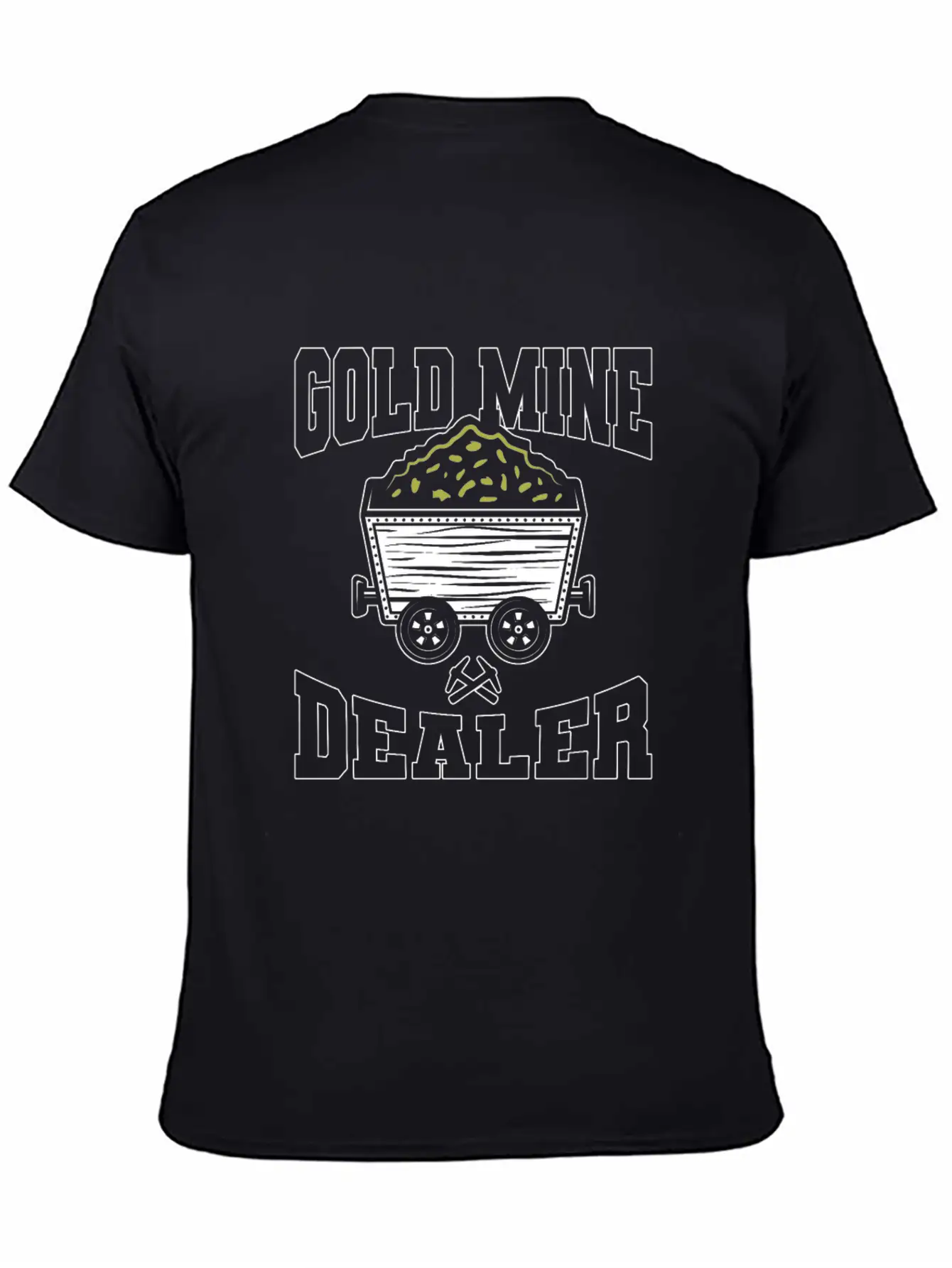 Gold Mining Unisex Casual T-Shirt – Clean Design For Daily Comfort