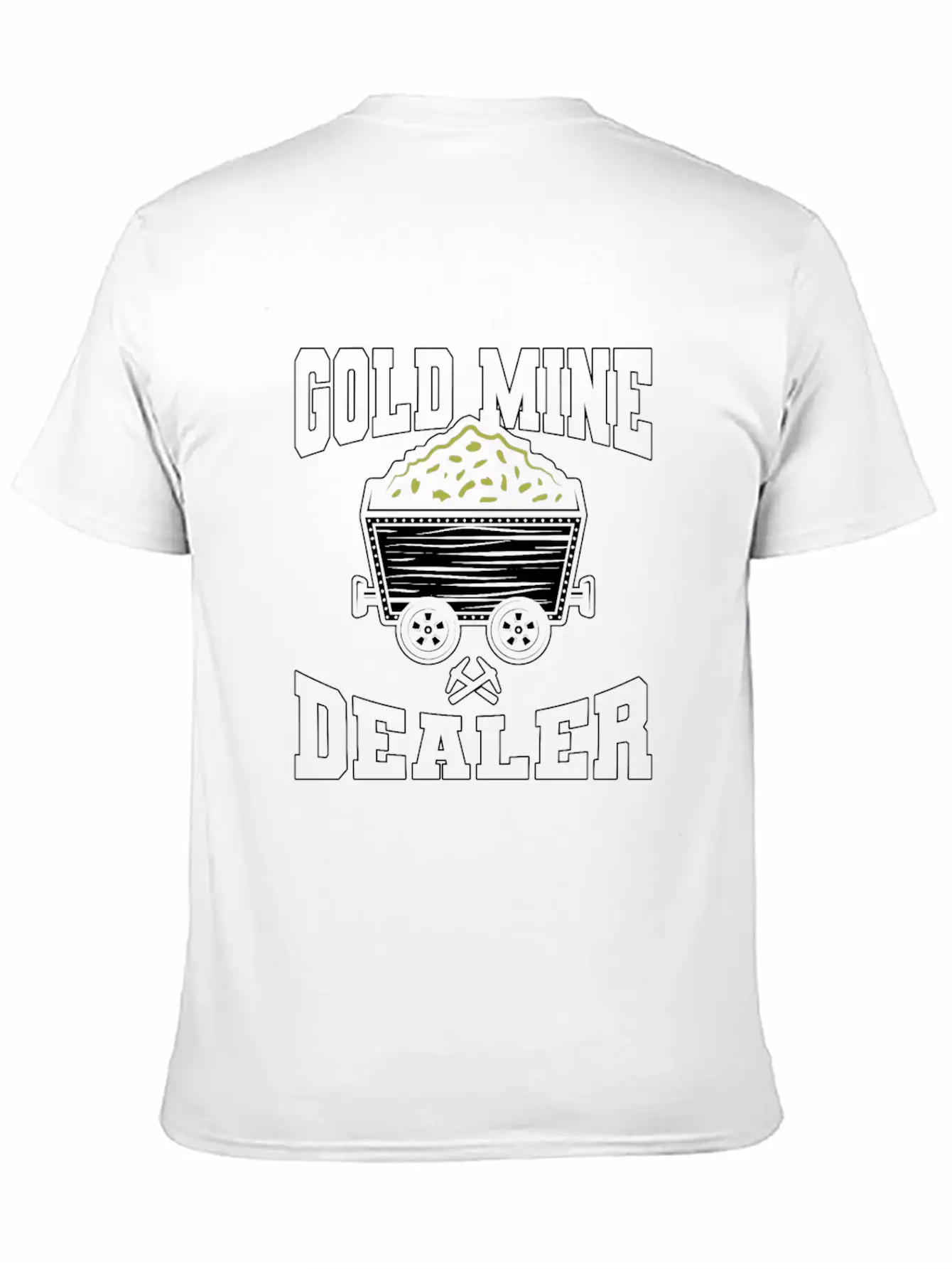 Gold Mining Unisex Casual T-Shirt – Clean Design For Daily Comfort