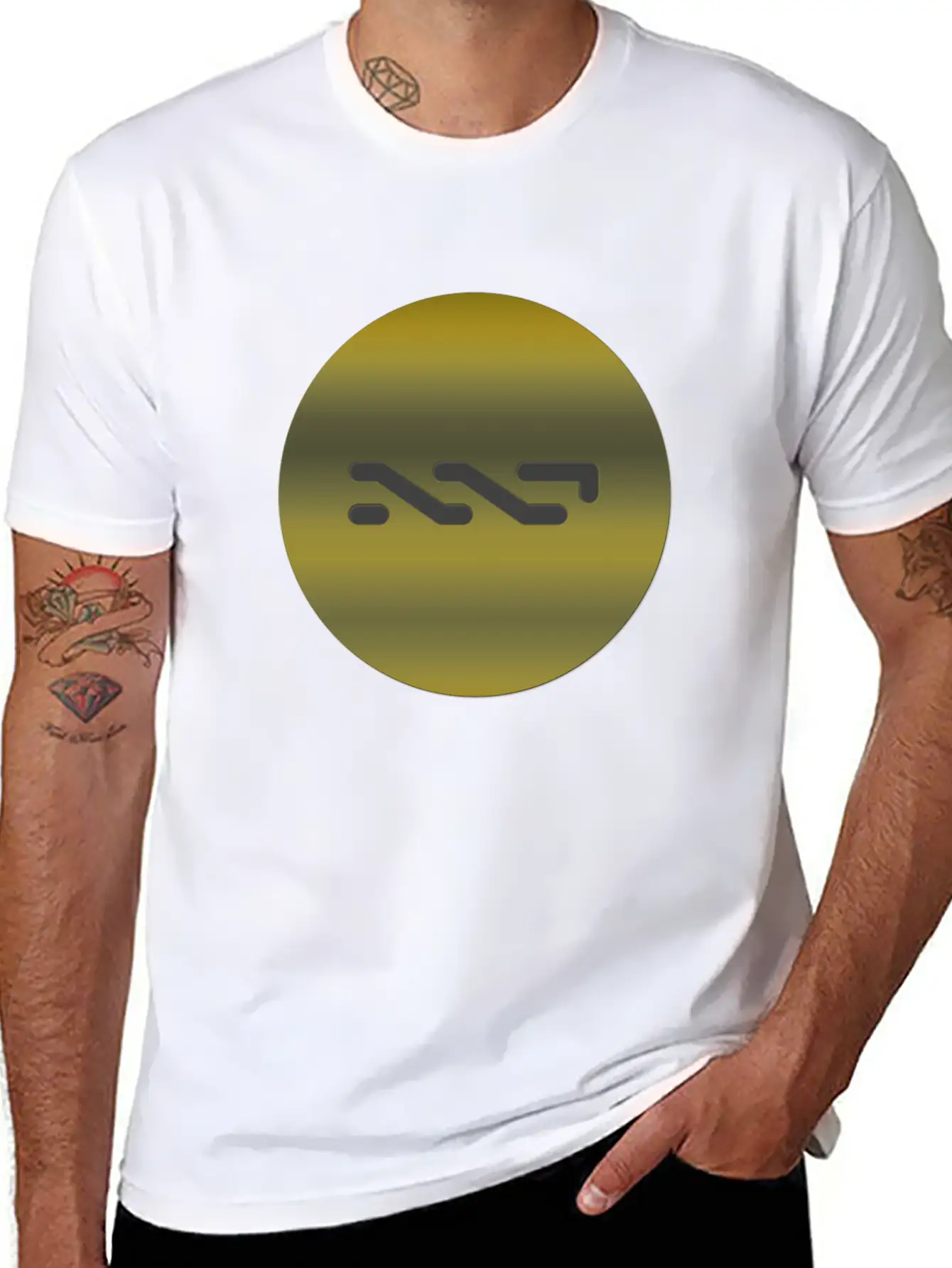 GOLD SILVER NXT 3D 3 T Unisex Casual T-Shirt – Clean Design For Daily Comfort