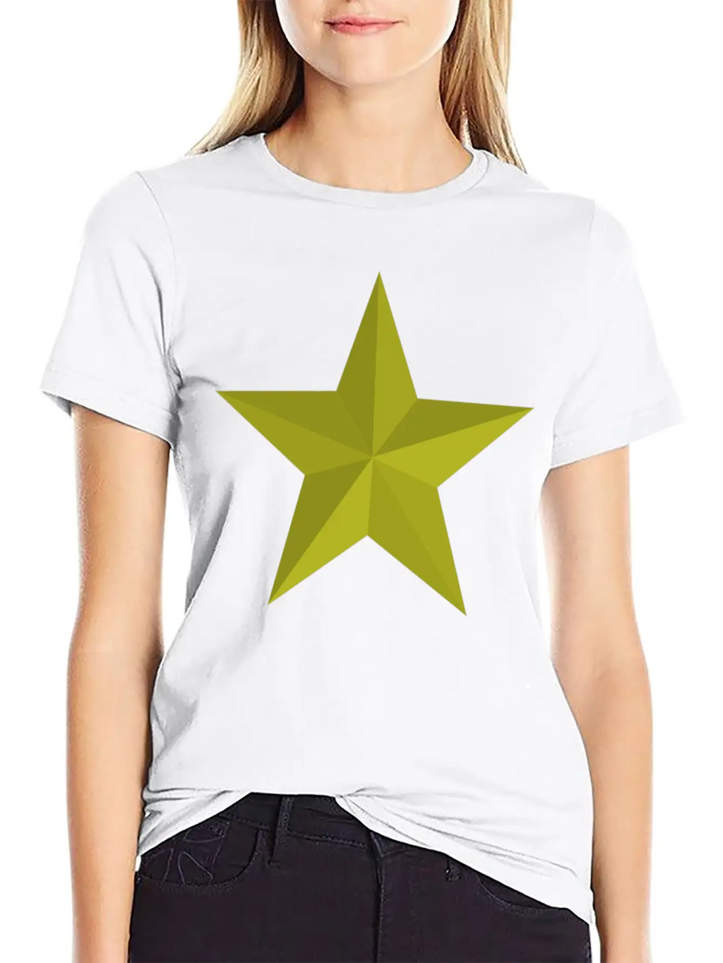 Gold Star Unisex Short Sleeve Soft Cotton T-Shirt – Casual Everyday Wear