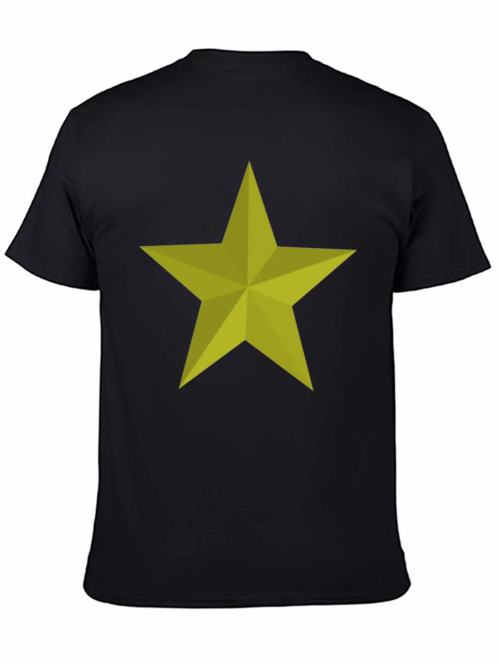 Gold Star Unisex Short Sleeve Soft Cotton T-Shirt – Casual Everyday Wear