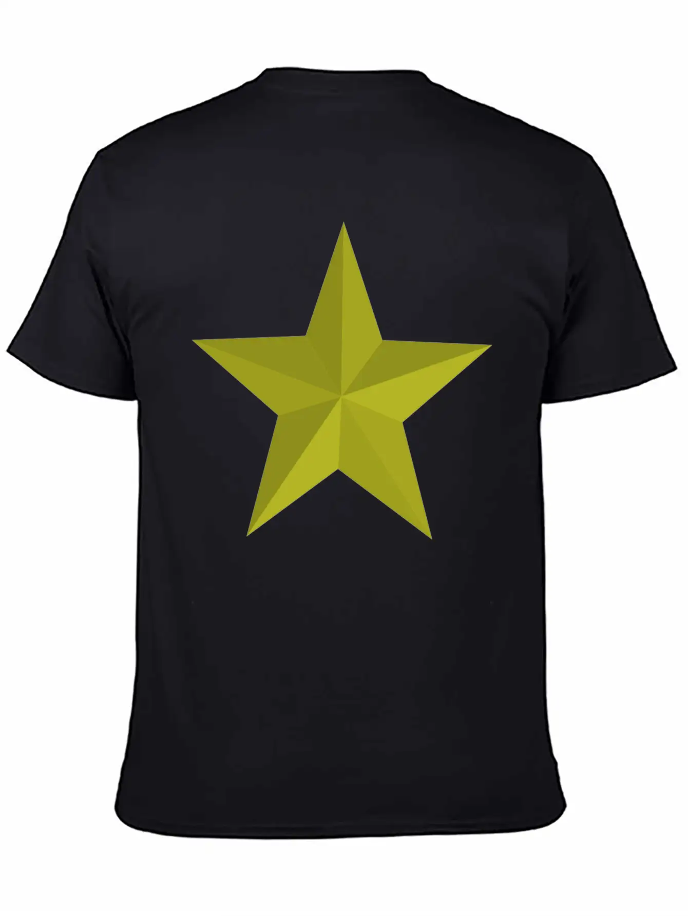 Gold Star Unisex Short Sleeve Soft Cotton T-Shirt – Casual Everyday Wear