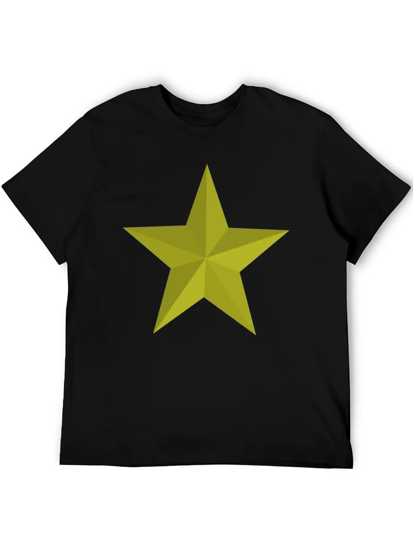 Gold Star Unisex Short Sleeve Soft Cotton T-Shirt – Casual Everyday Wear