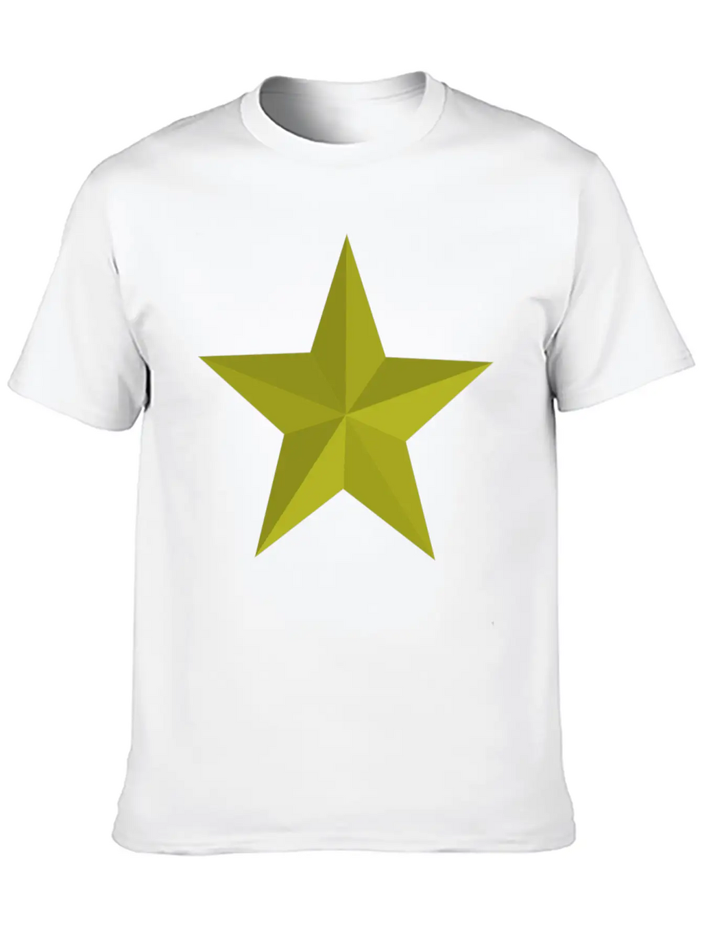 Gold Star Unisex Short Sleeve Soft Cotton T-Shirt – Casual Everyday Wear