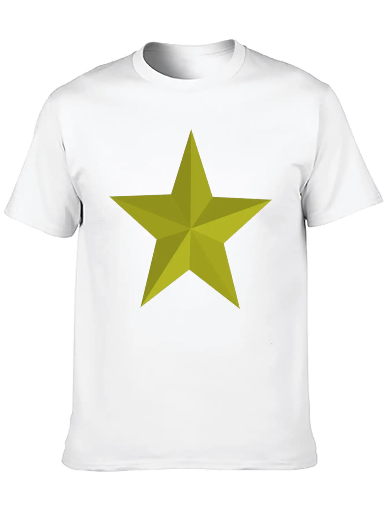 Gold Star Unisex Short Sleeve Soft Cotton T-Shirt – Casual Everyday Wear