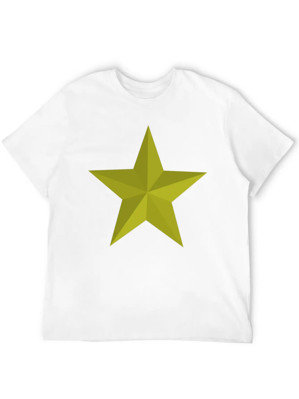 Gold Star Unisex Short Sleeve Soft Cotton T-Shirt – Casual Everyday Wear