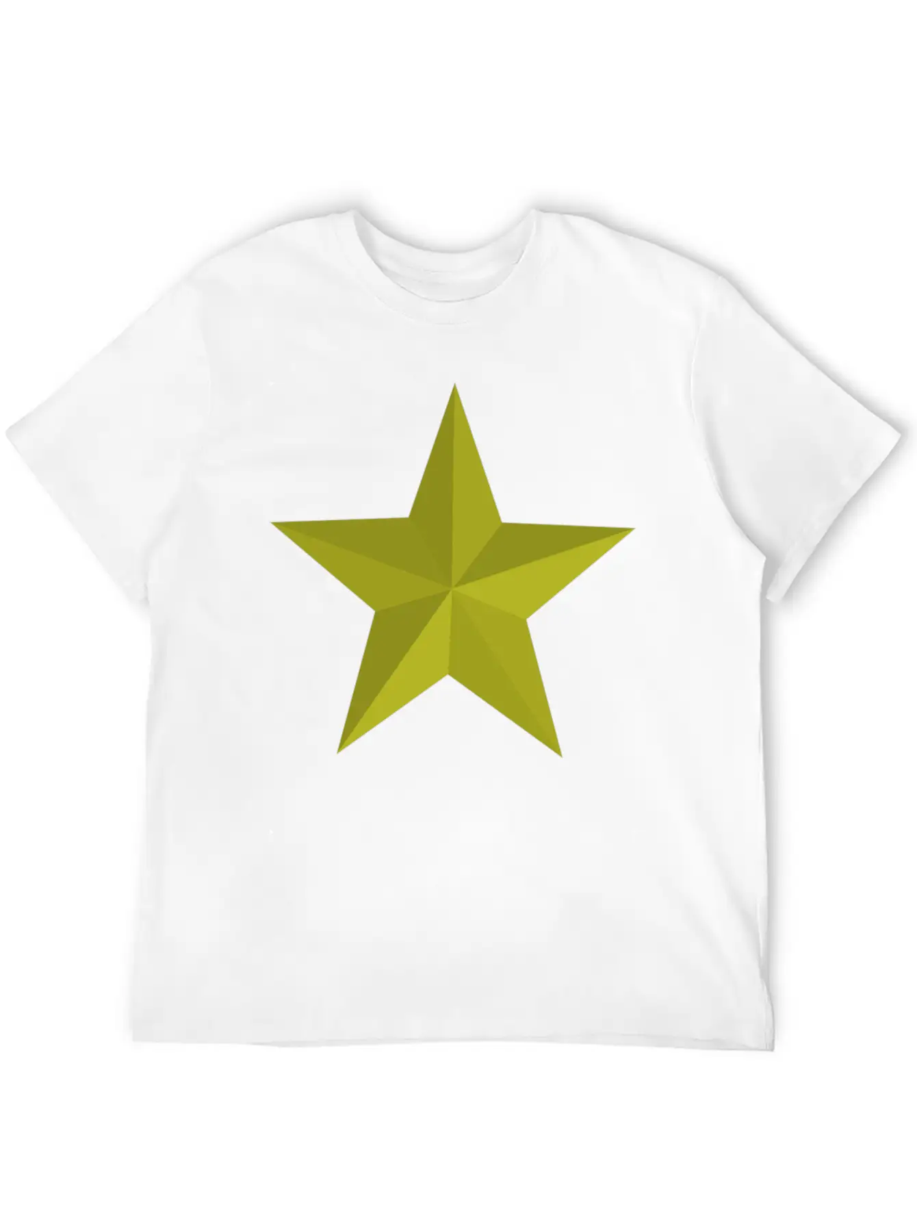 Gold Star Unisex Short Sleeve Soft Cotton T-Shirt – Casual Everyday Wear