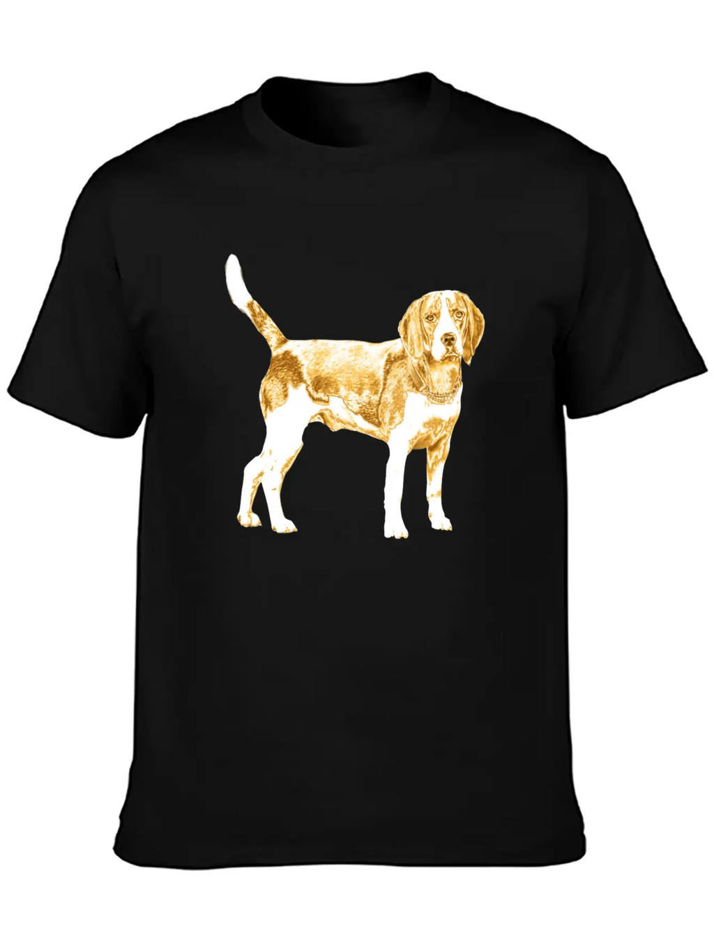 Golden Dog Stylish Everyday T-Shirt – Unisex Basic Cotton Tee