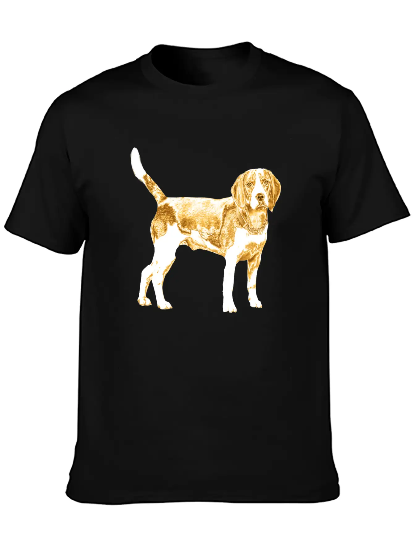 Golden Dog Stylish Everyday T-Shirt – Unisex Basic Cotton Tee